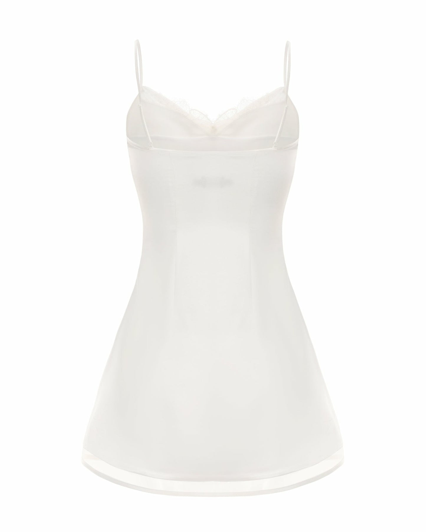 Nana Jacqueline Amara Dress: White Mini Dress for Bridal Shower White