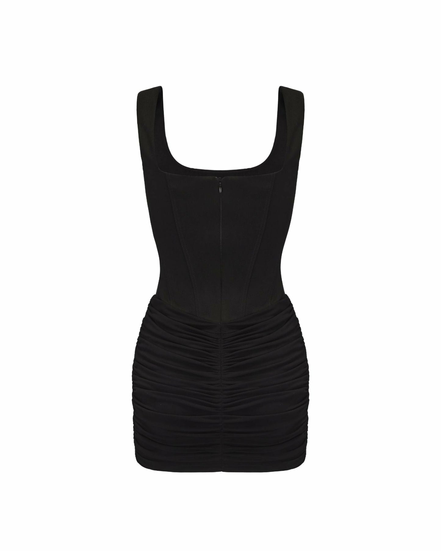 Nana Jacqueline Mirella Dress: Black Mini Dress for Cocktail Party Black