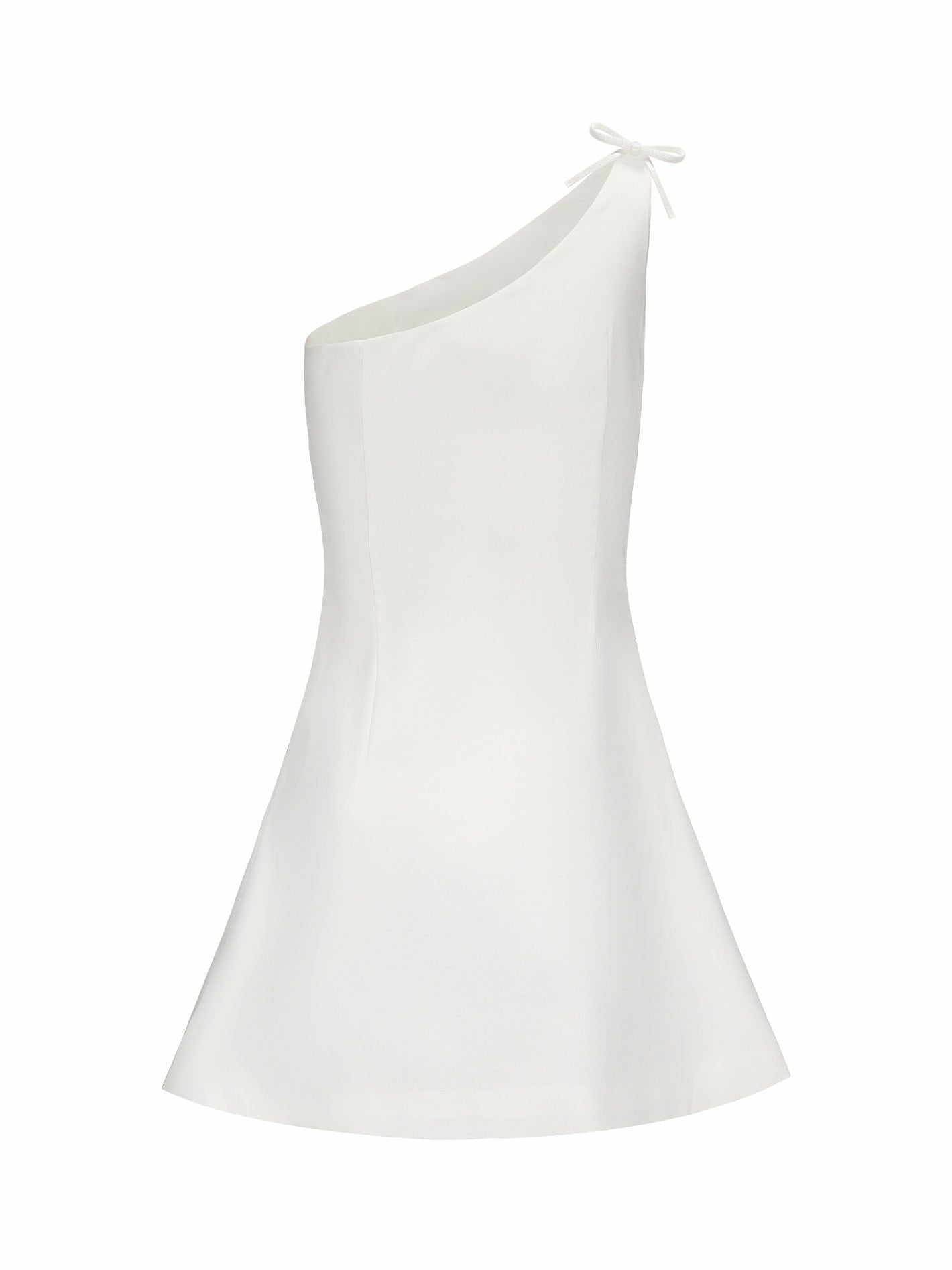 Nana Jacqueline Liza Dress: White Mini Dress for Bridal Shower White