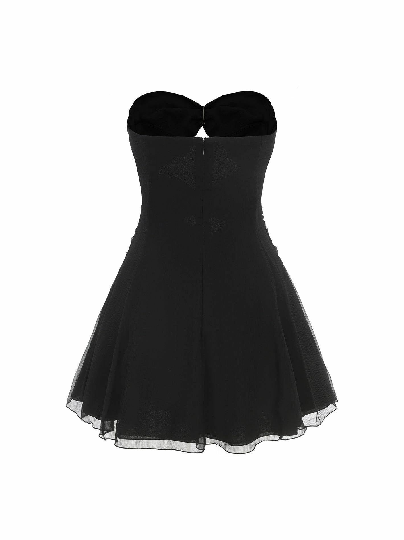 Nana Jacqueline Ilana Dress: Black Mini Dress for Cocktail Party Black