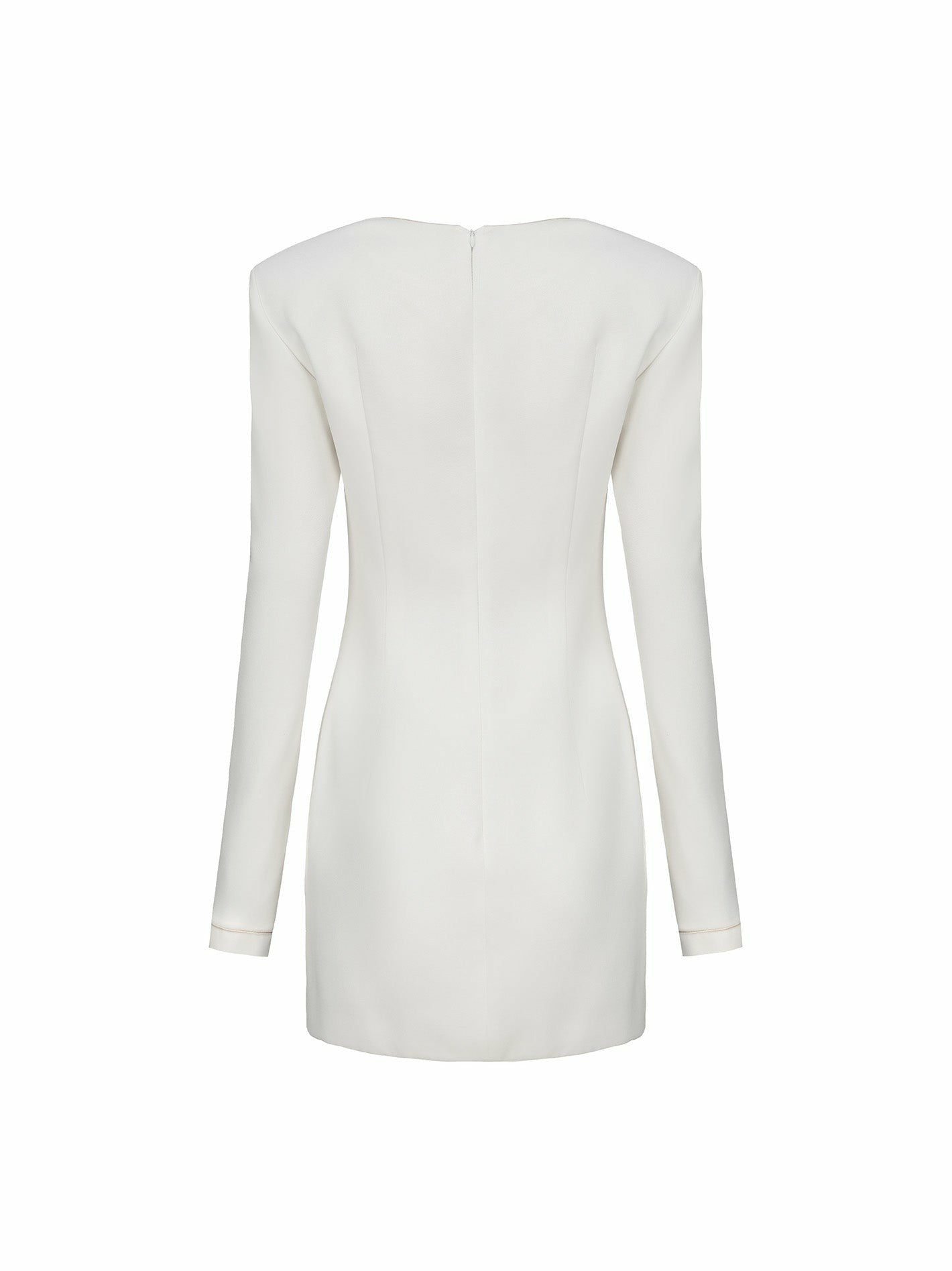 Nana Jacqueline Jillian Dress: Ivory Mini Dress for Engagement Party Ivory