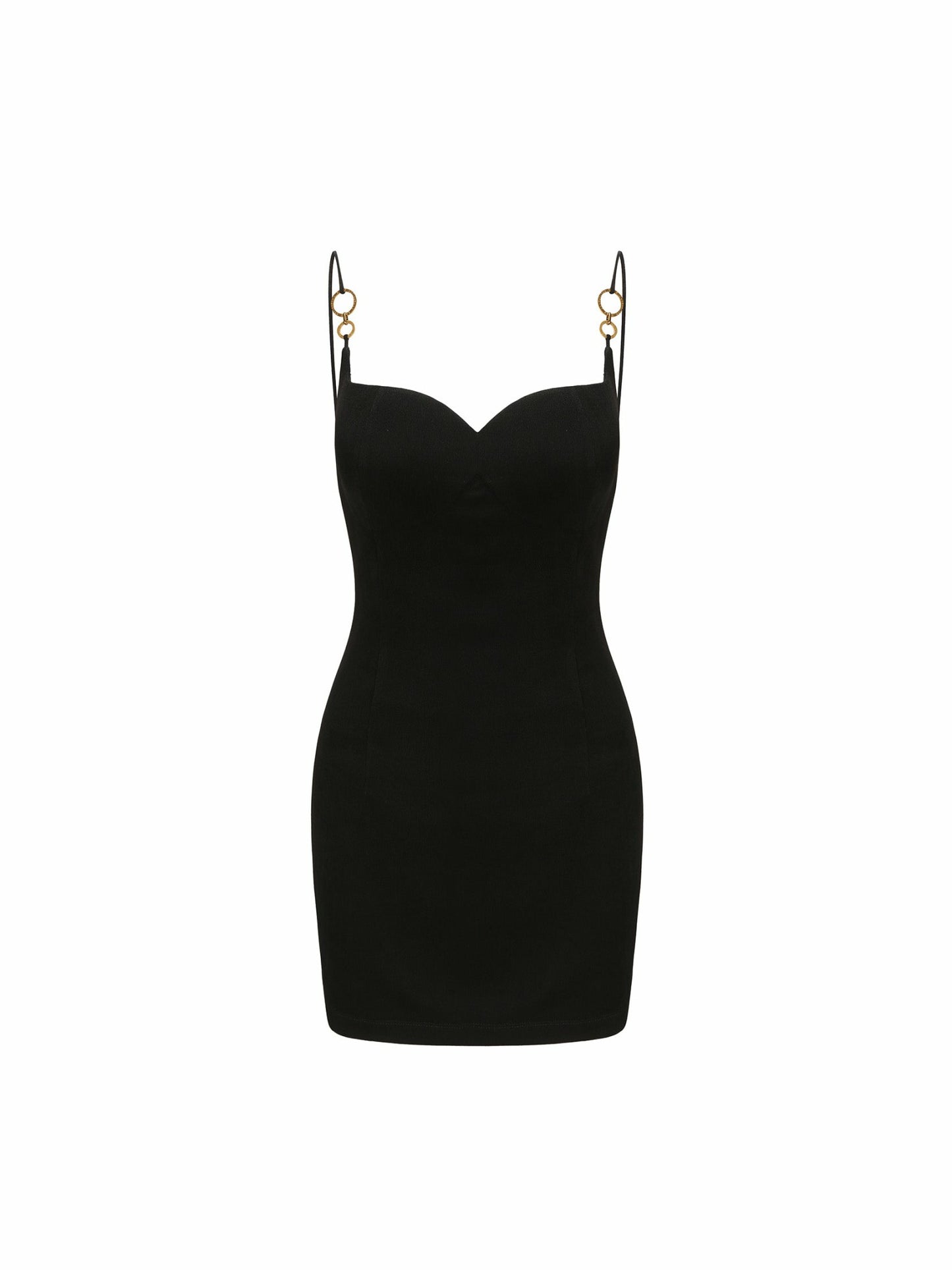 Nana Jacqueline Sabrina Mini Dress: Black Mini Dress for Date Night Black