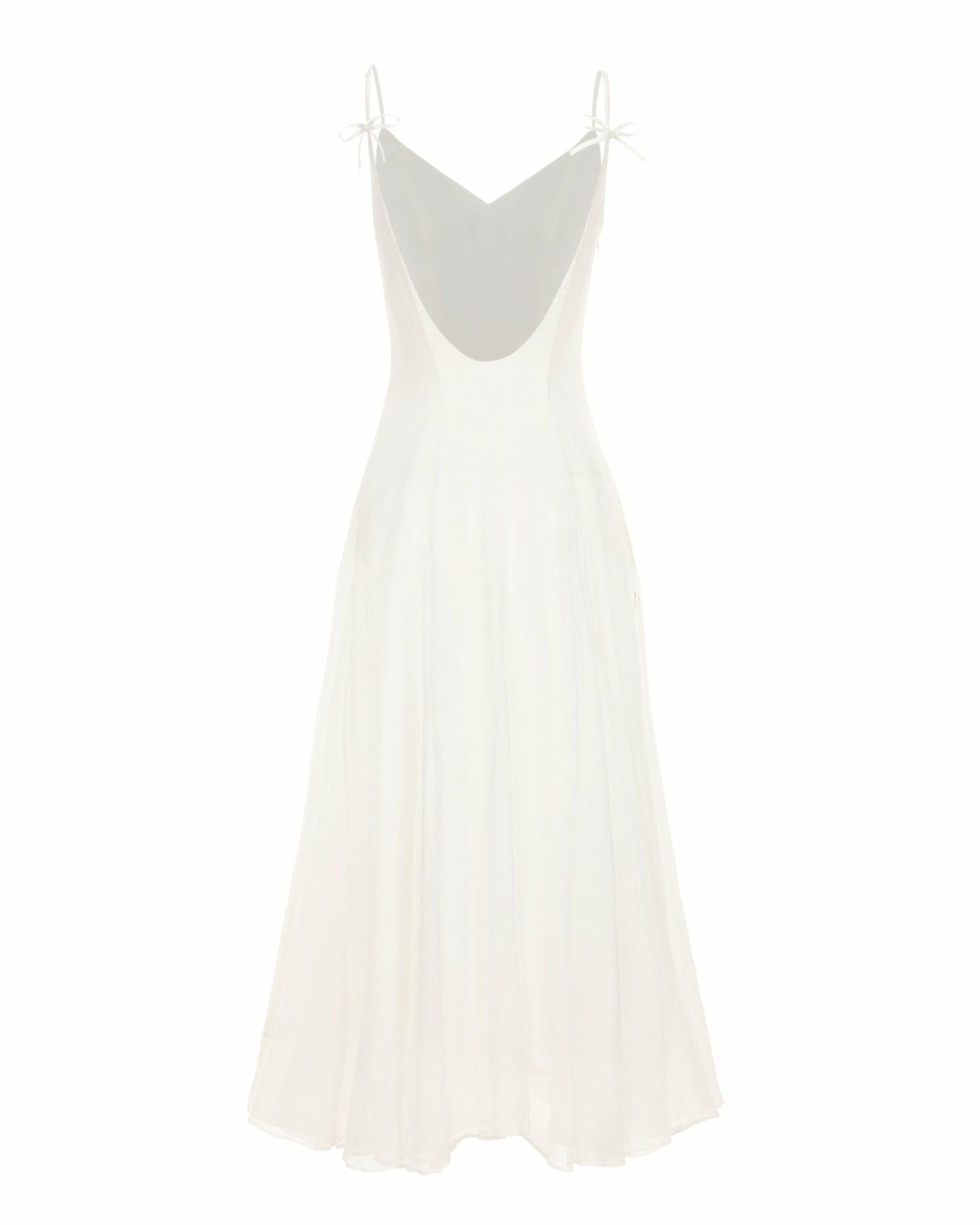Nana Jacqueline Irena Dress: White Maxi Dress for Bridal Shower White