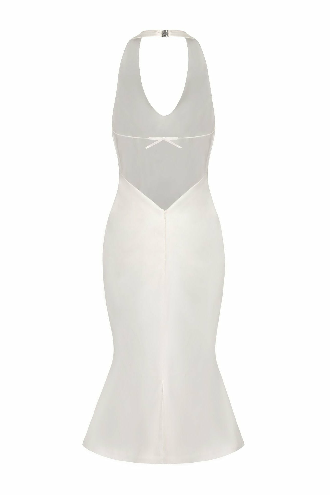 Nana Jacqueline Fiona Dress: White Midi Dress for Bridal Shower White