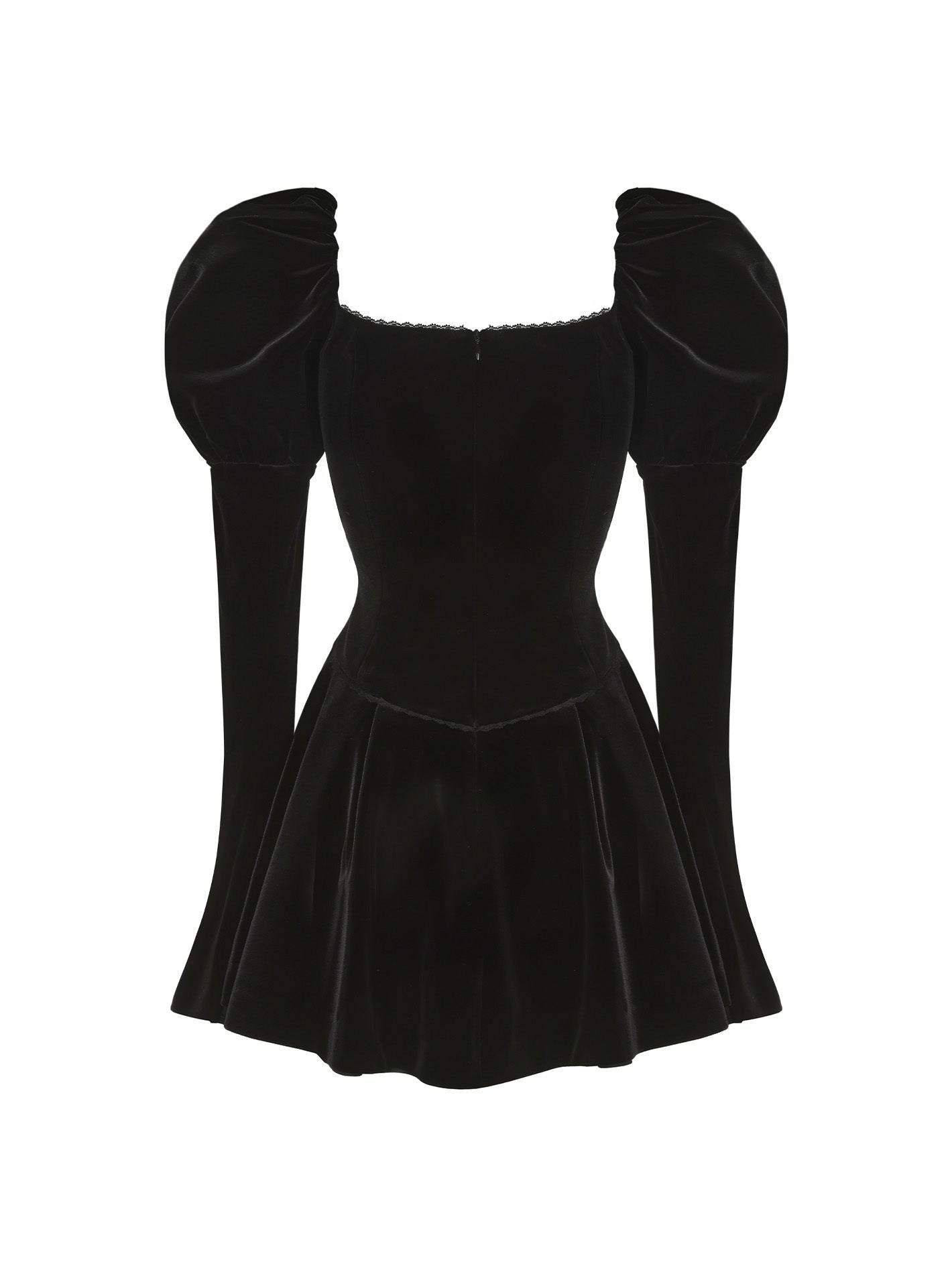 Nana Jacqueline Evelyn Dress: Black Mini Dress for Cocktail Party Black