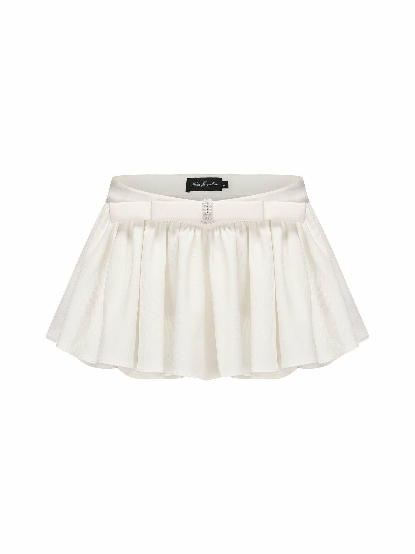 Nana Jacqueline Demi Shorts: White Shorts for Bachelorette Party White