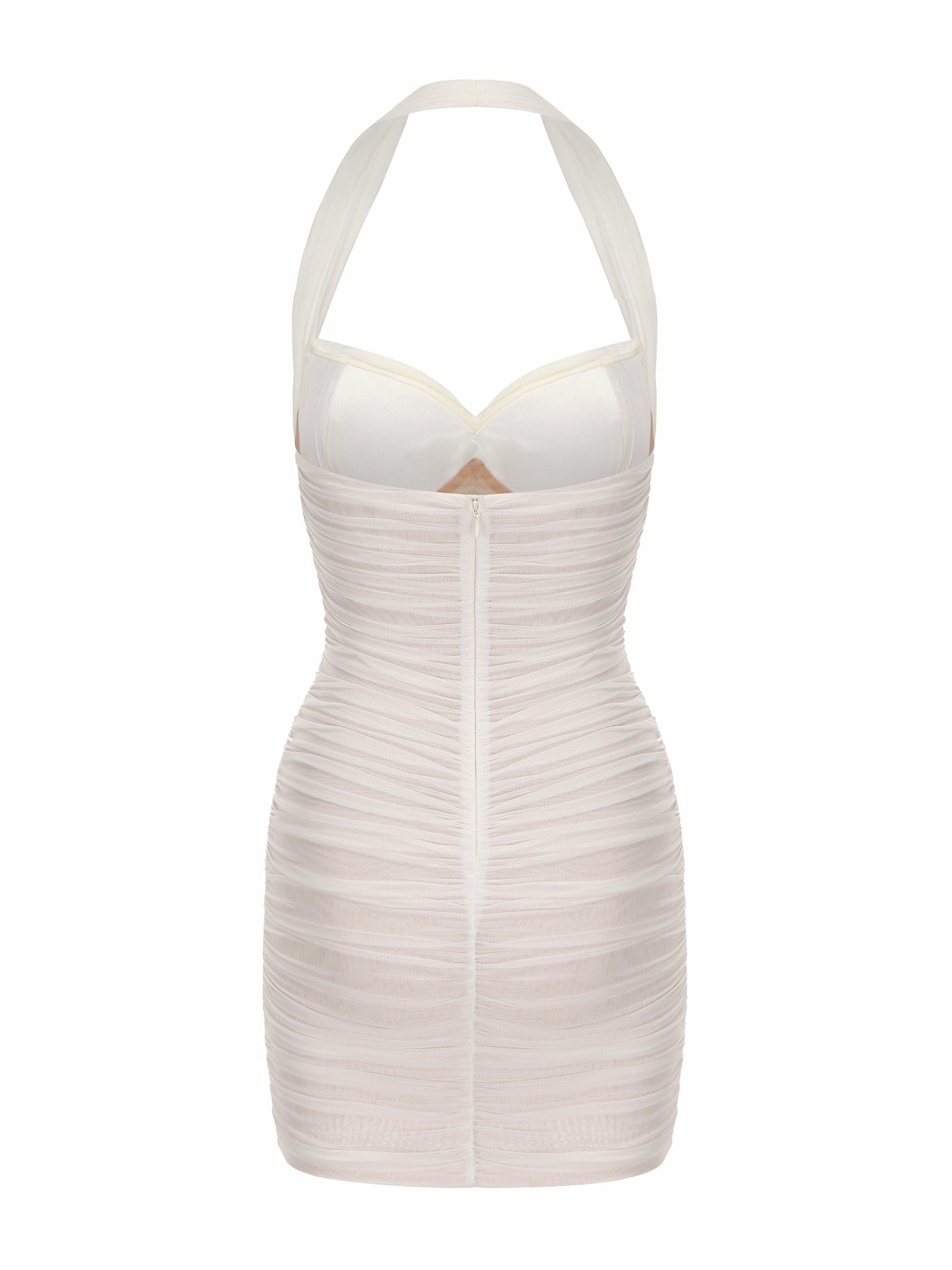 Nana Jacqueline Valentina Dress: White Mini Dress for Bridal Shower White