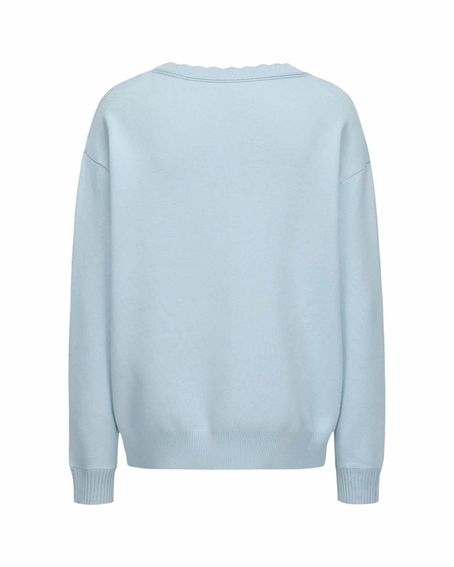 Nana Jacqueline Carrie Cardigan: Blue Cardigan for Country Club Brunch Blue