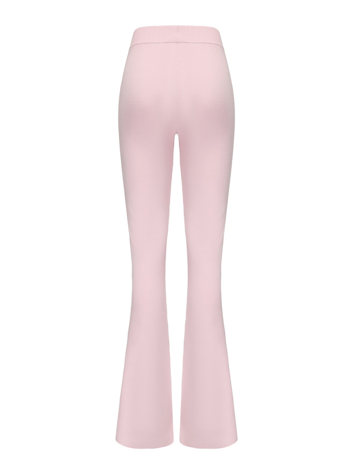 Nana Jacqueline Holly Pants: Pink Knit Pants for Resort Brunch Pink