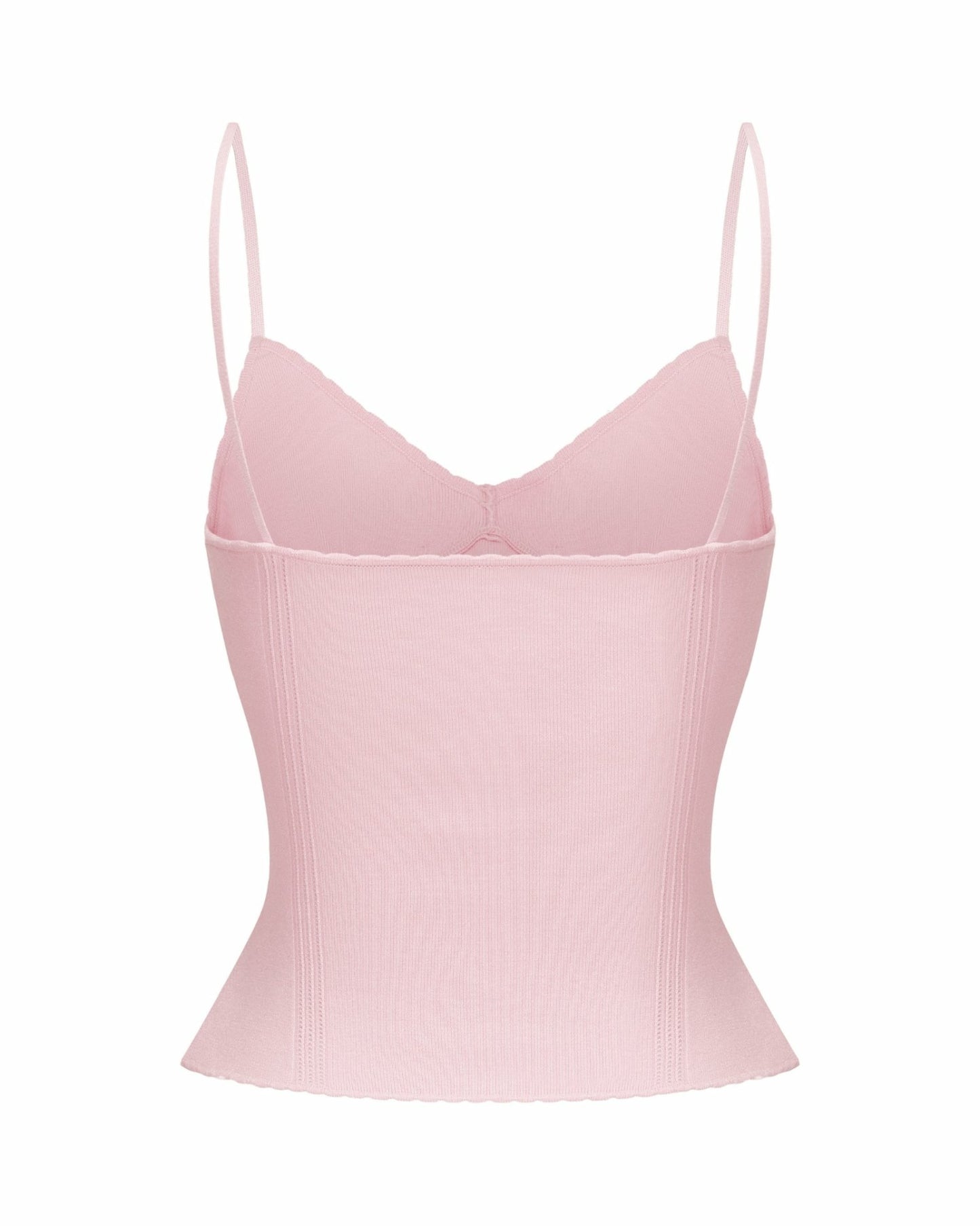 Nana Jacqueline Carrie Top: Pink Knit Top for Brunch Pink