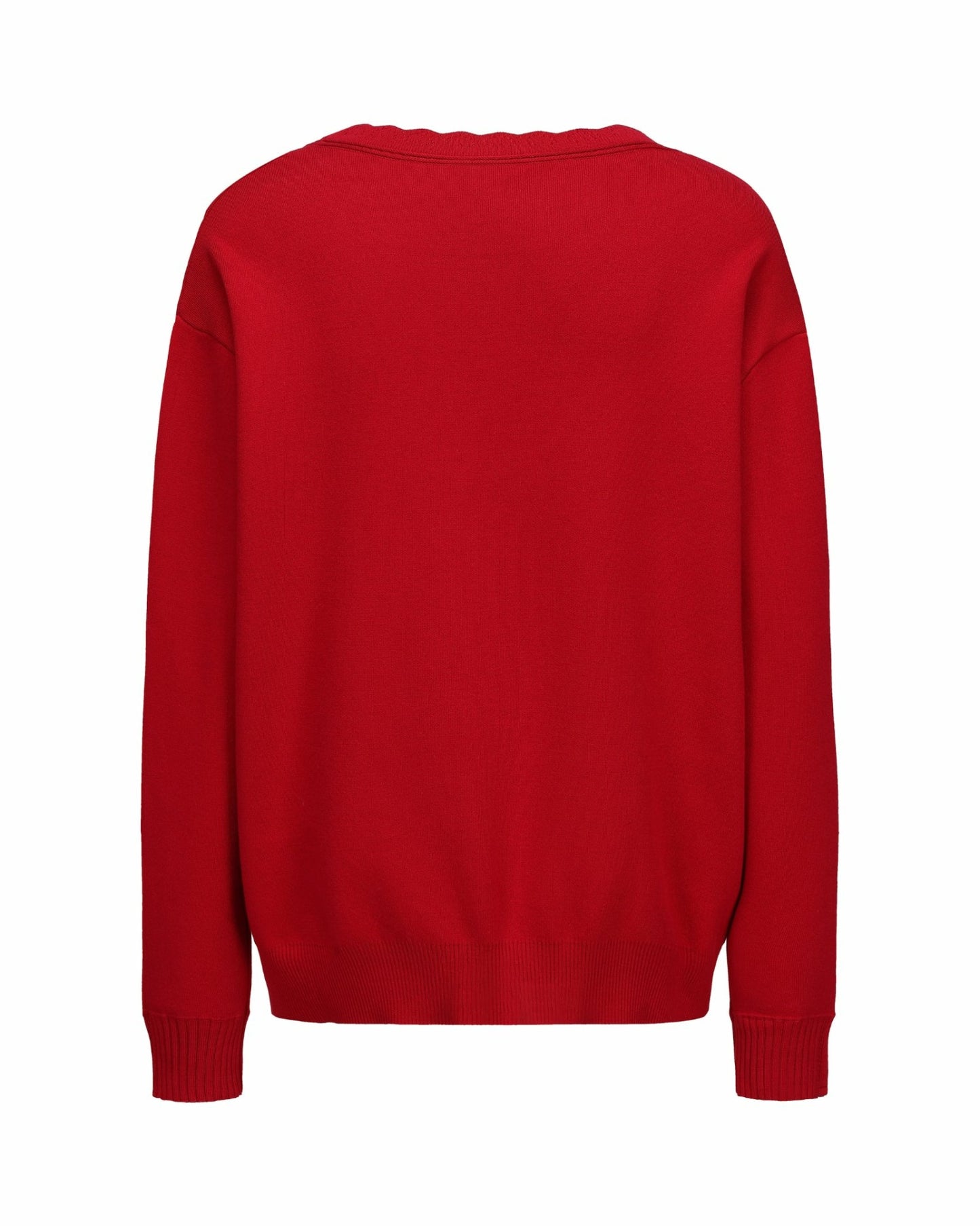 Nana Jacqueline Carrie Cardigan: Red Cardigan for Brunch Red
