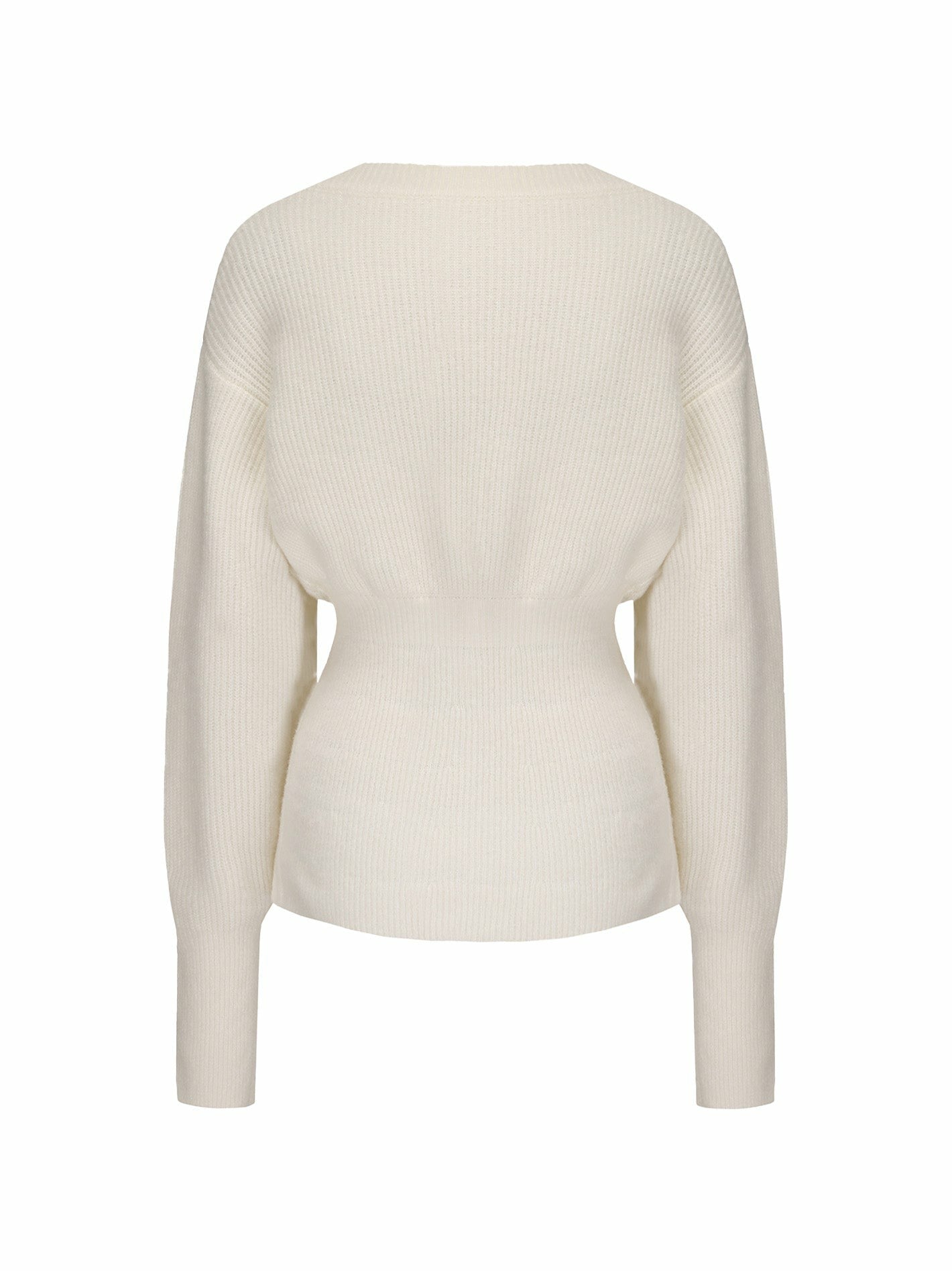 Nana Jacqueline Liza Cardigan: White Cardigan for Brunch White