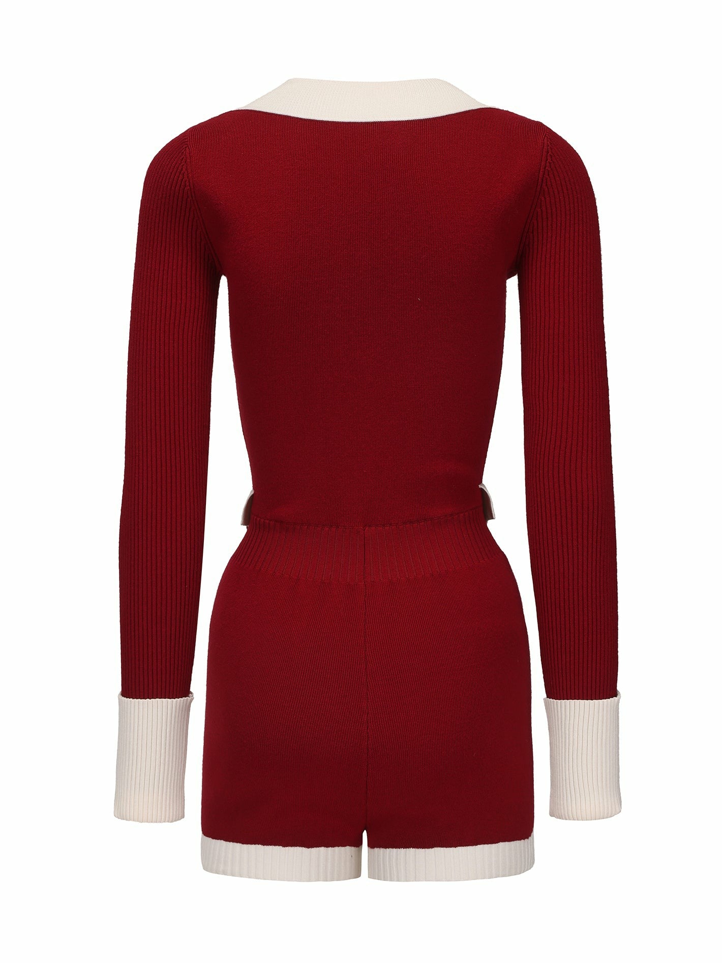 Nana Jacqueline Francesca Jumpsuit: Red Jumpsuit for Holiday Party Red