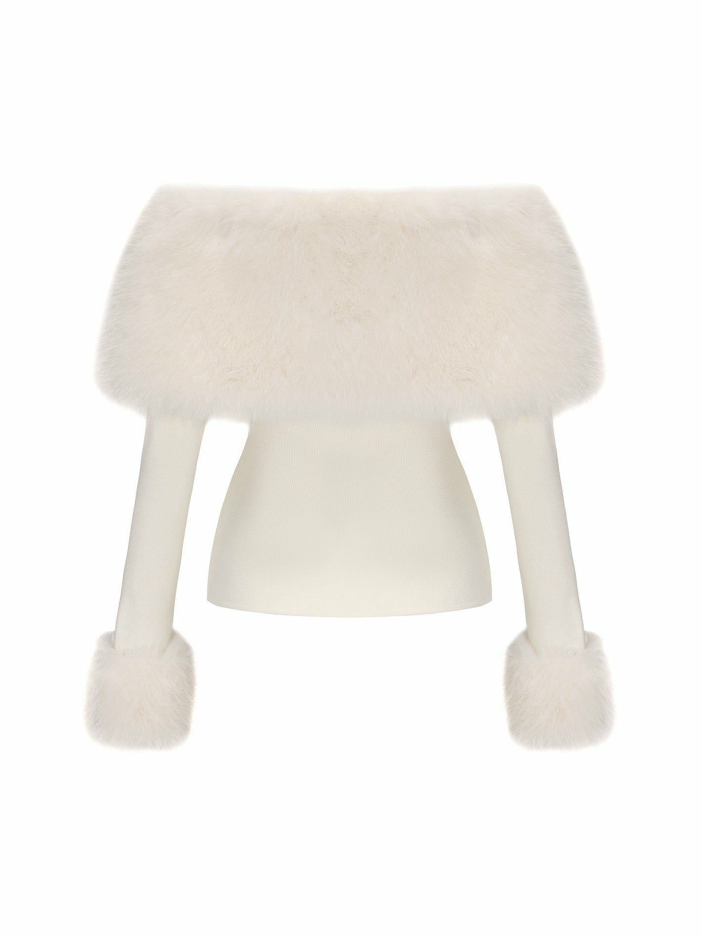 Nana Jacqueline Nadine Top: White Top for Wedding After-Party White