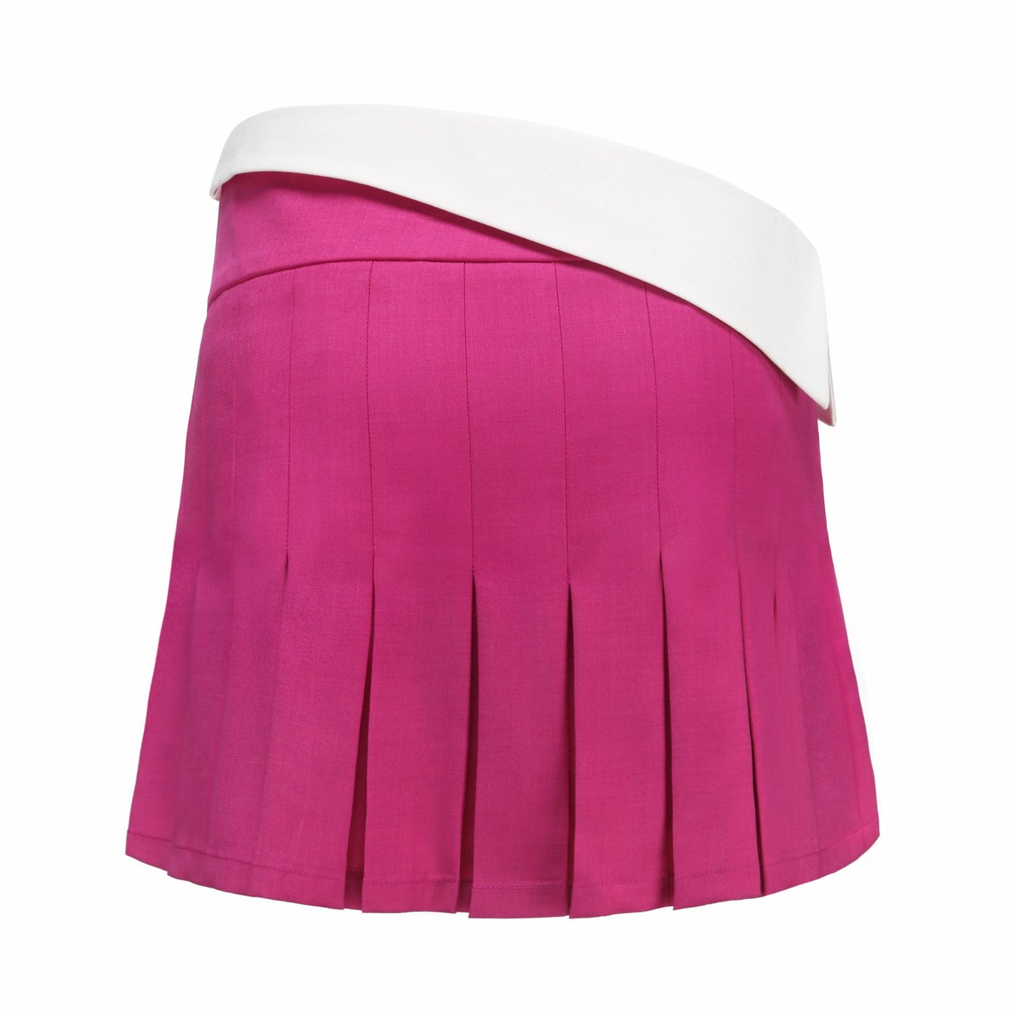 Nana Jacqueline Harper Skirt: Pink Mini Skirt for Brunch Pink