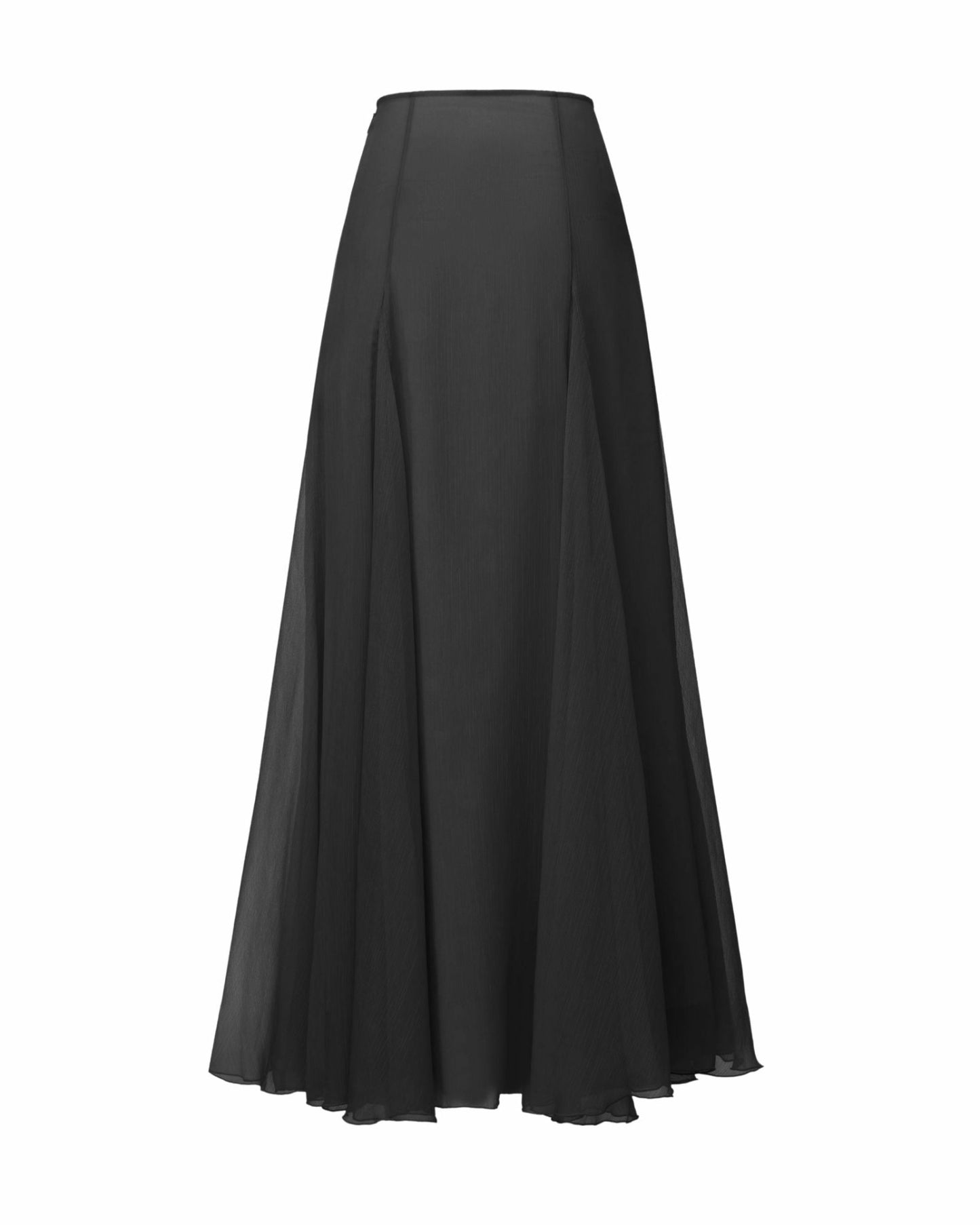 Nana Jacqueline Valencia Skirt: Black Maxi Skirt for Cocktail Party Black