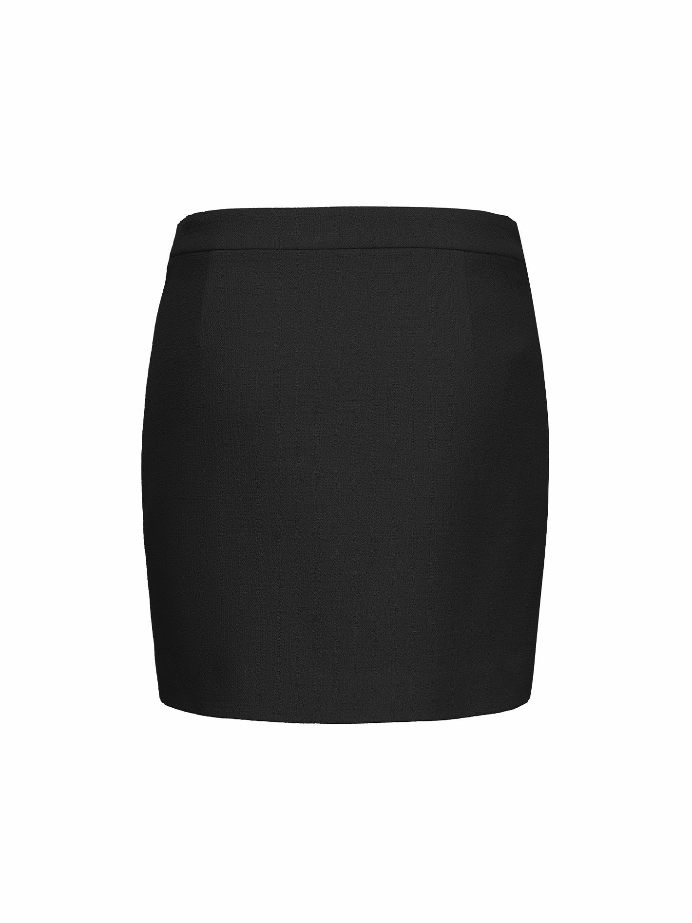 Nana Jacqueline Lisette Skirt: Black Mini Skirt for Date Night Black