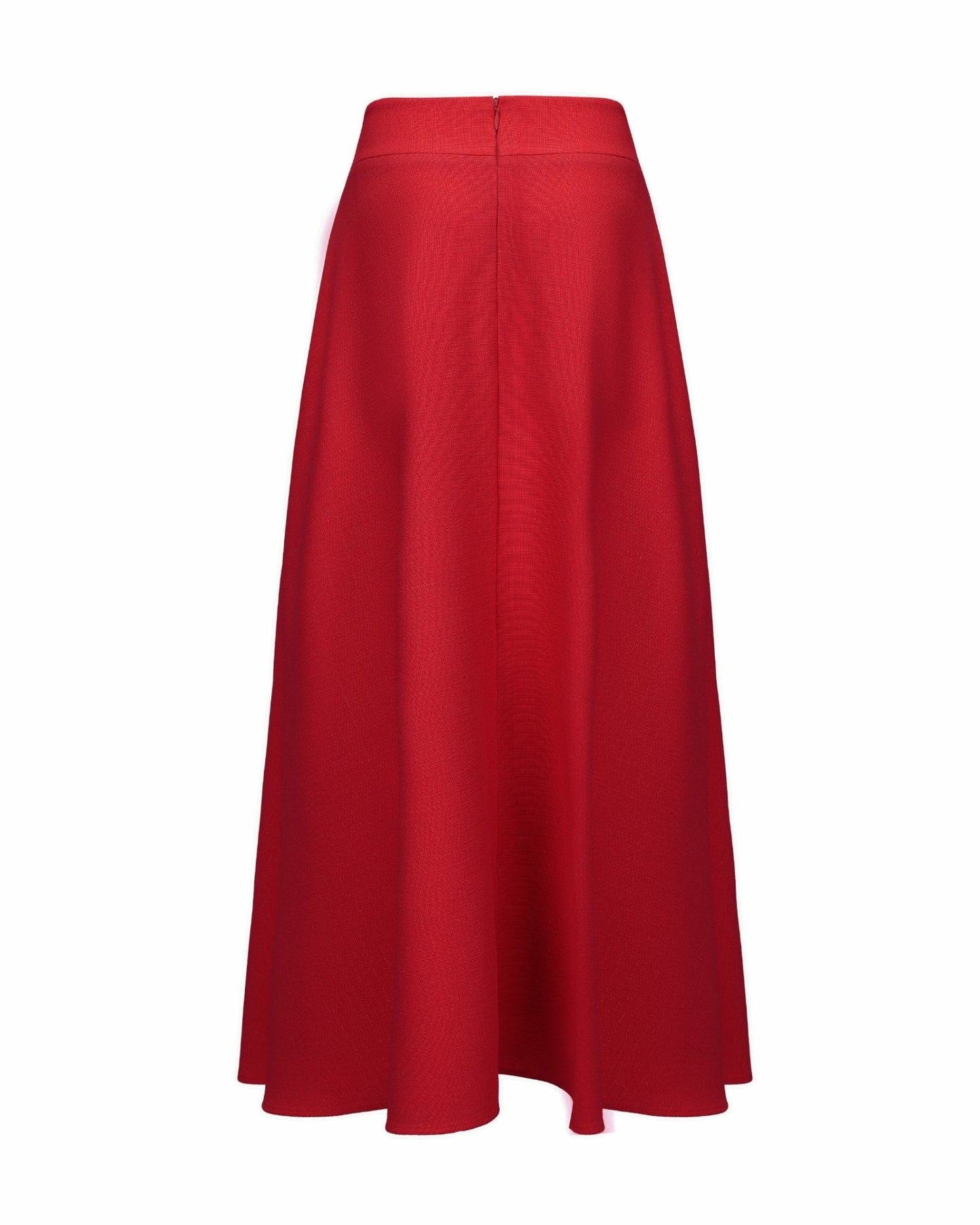 Nana Jacqueline Blaire Skirt: Red Maxi Skirt for Holiday Party Red