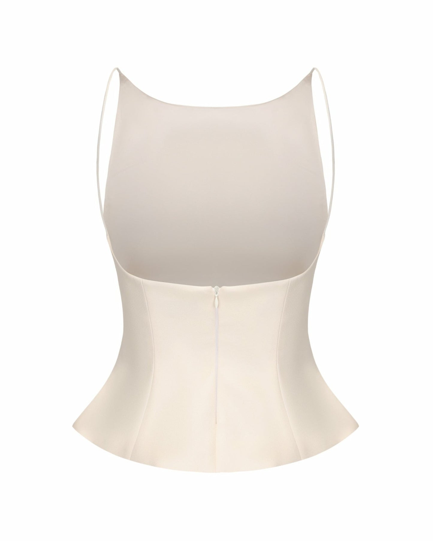 Nana Jacqueline Selena Top: Beige Top for Brunch Beige