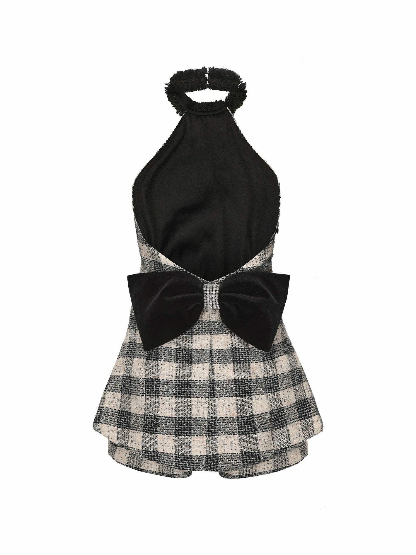 Nana Jacqueline Alyssa Jumpsuit: Black White Jumpsuit for Birthday Celebration Black/White