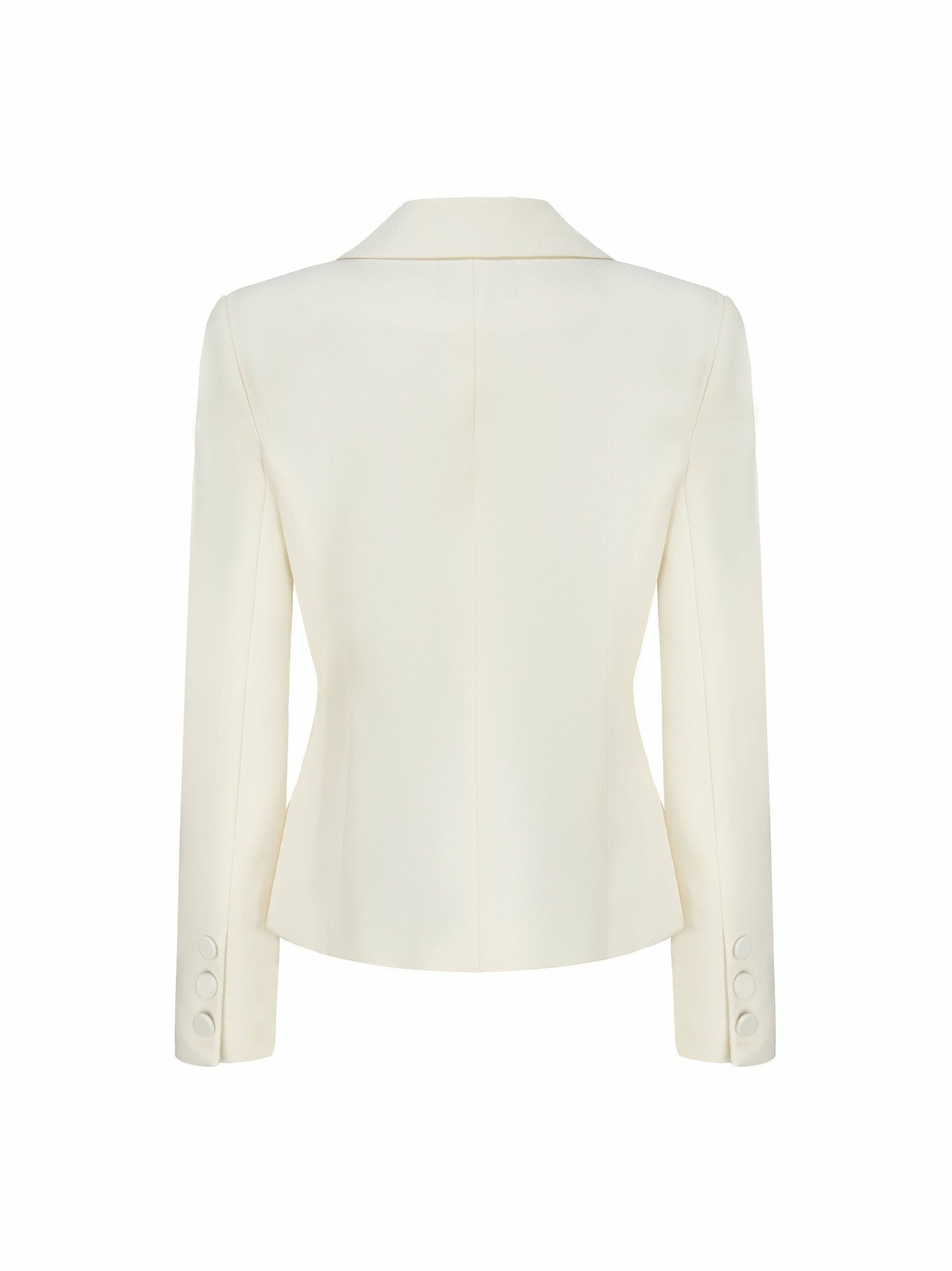 Nana Jacqueline Dionne Blazer: White Blazer for Formal Events White