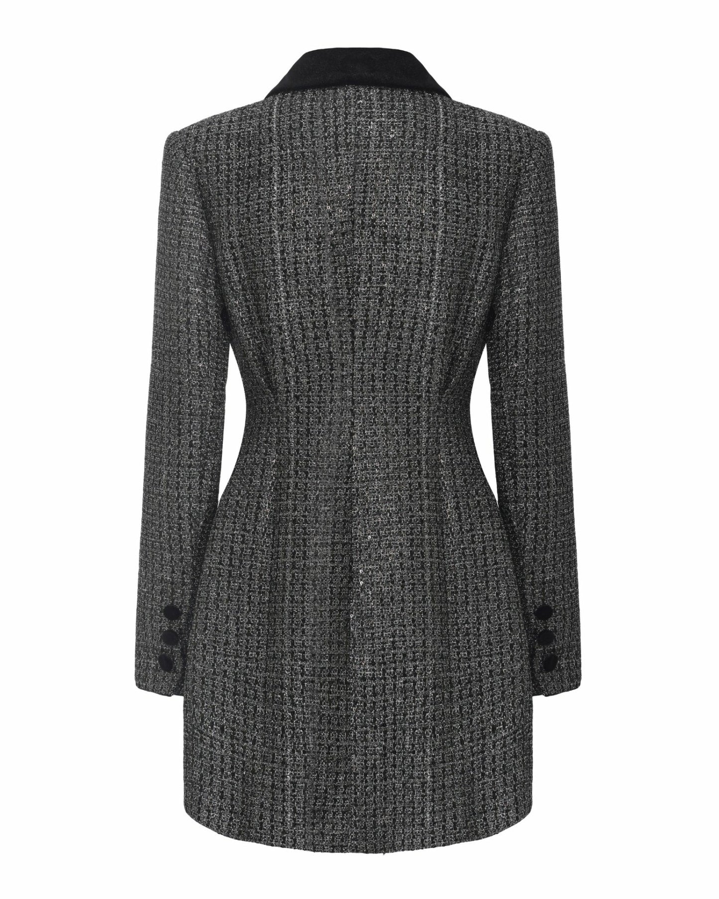 Nana Jacqueline Zephina Suit Coat: Black Coat for Cocktail Party Black