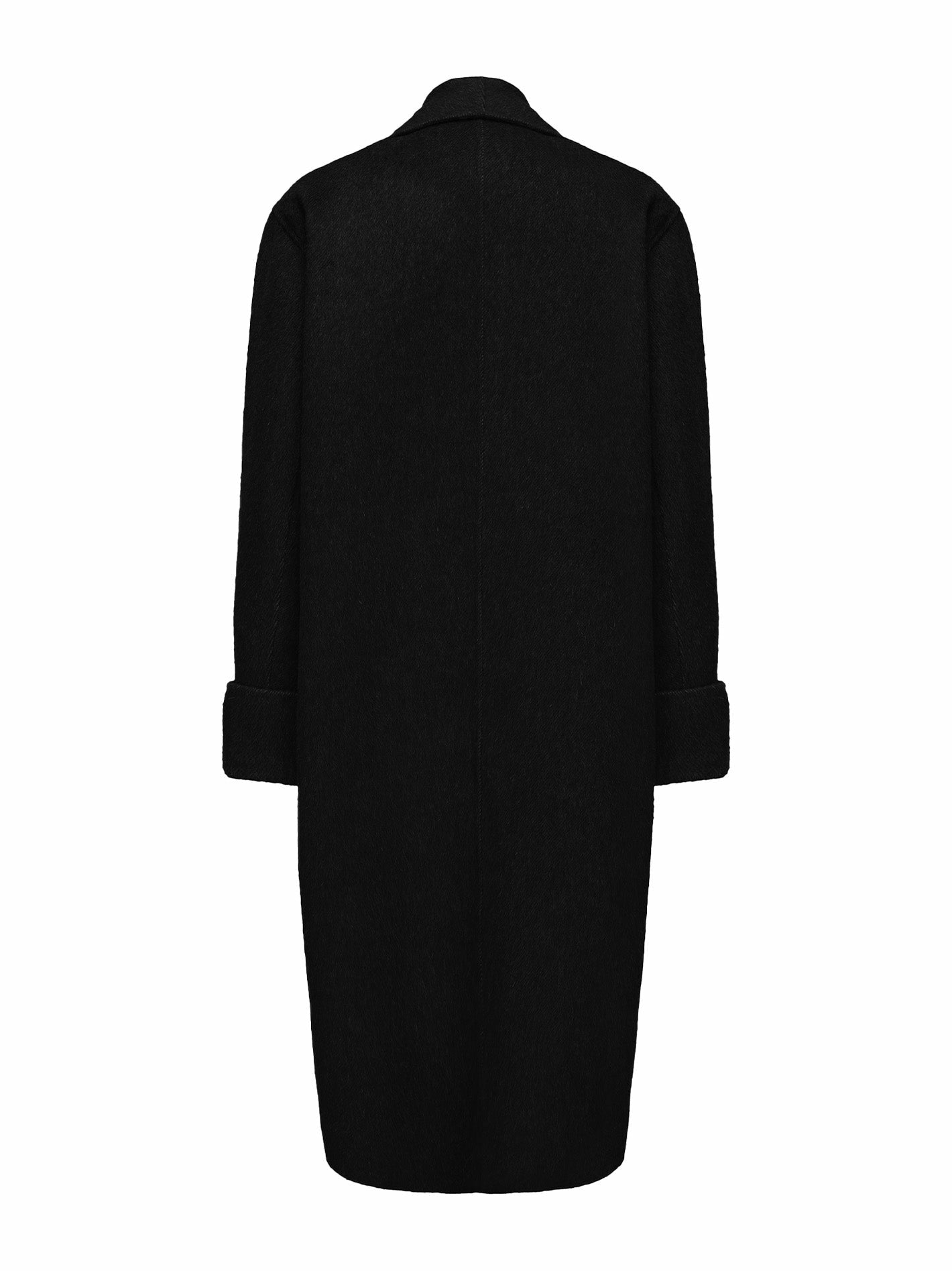Nana Jacqueline Audrina Coat: Black Coat for Winter City Outfit Black