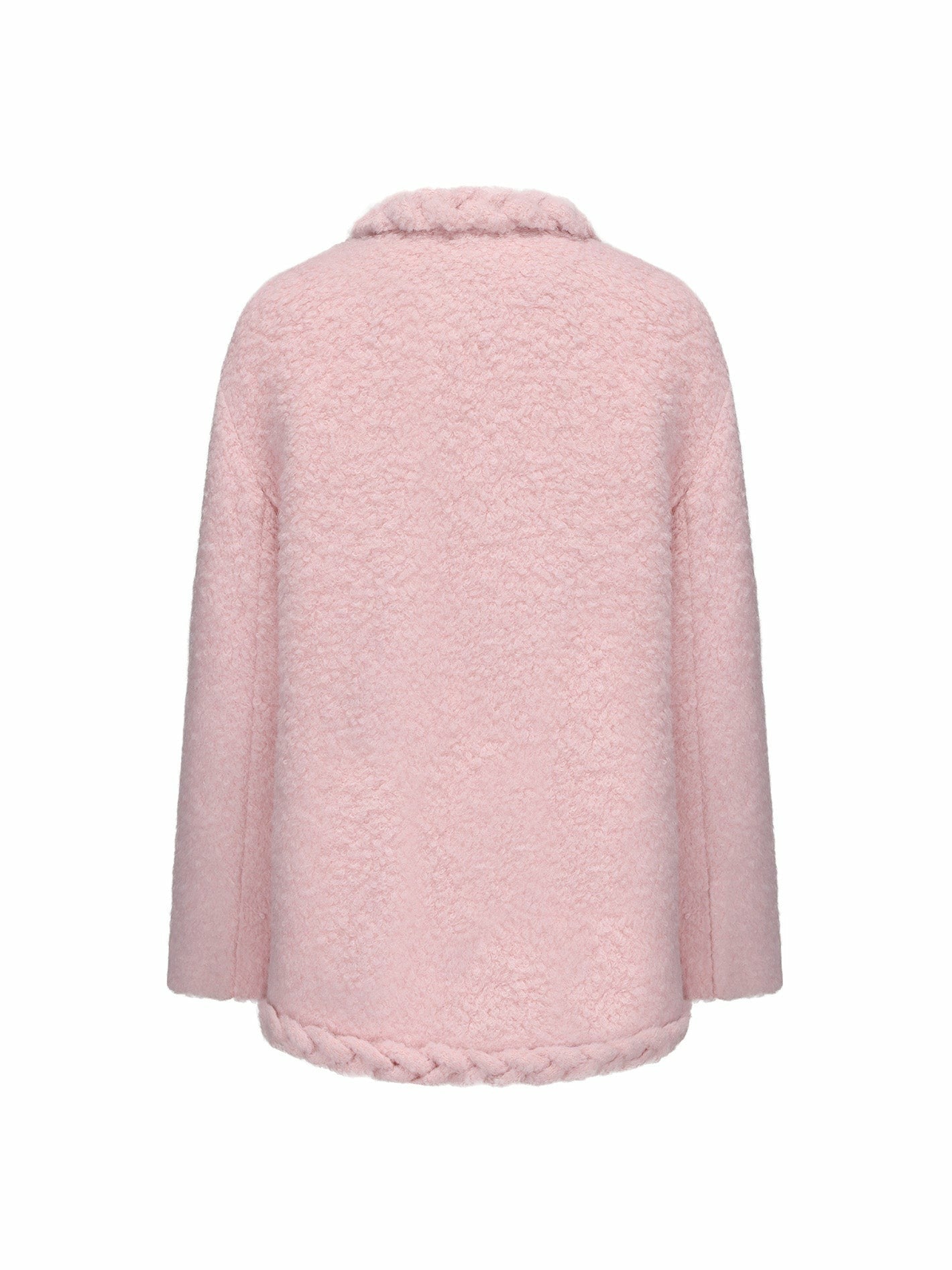 Nana Jacqueline Talia Coat: Pink Coat for Brunch Pink