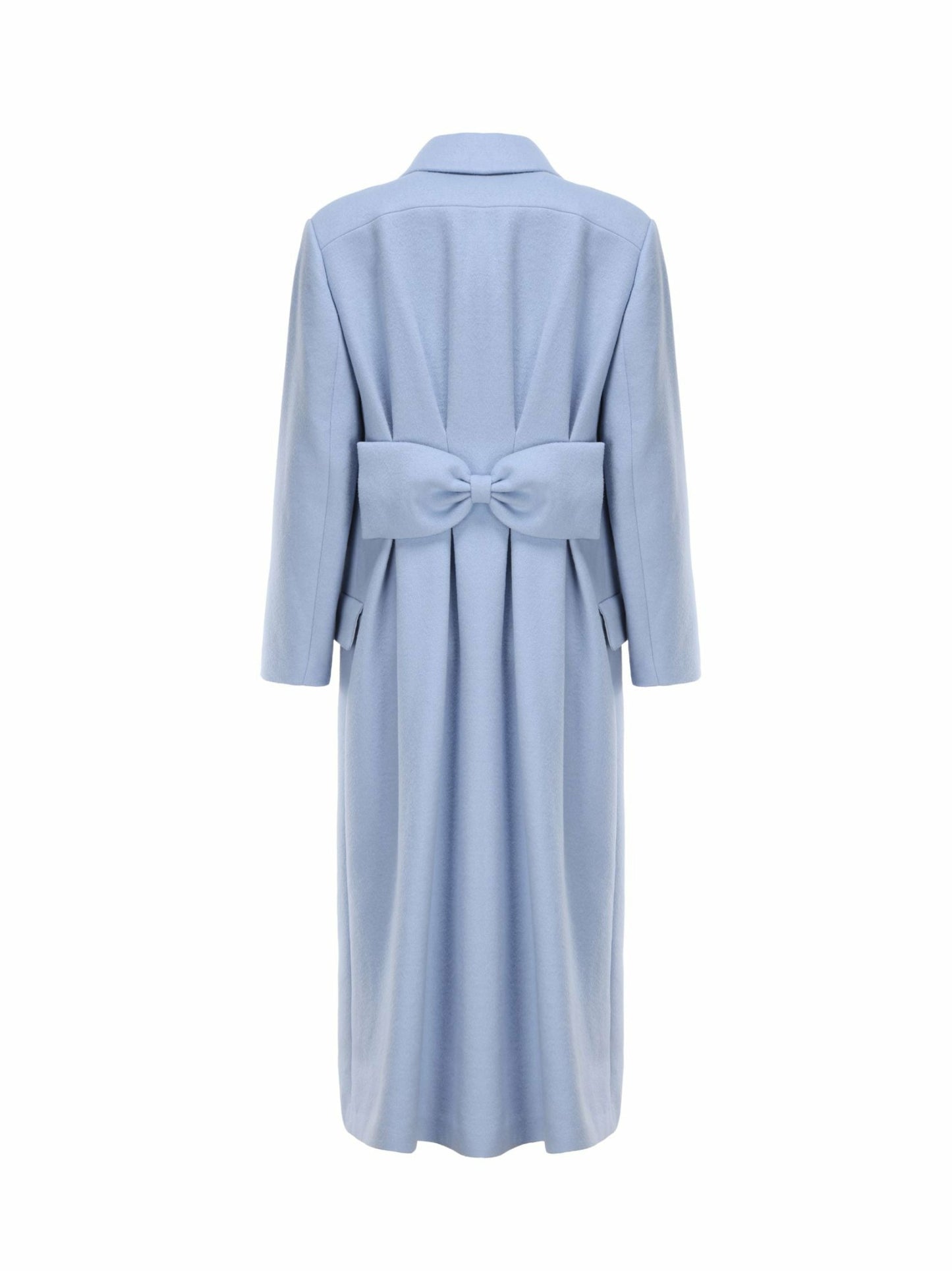 Nana Jacqueline Kimberly Coat: Blue Coat for Cocktail Party Blue