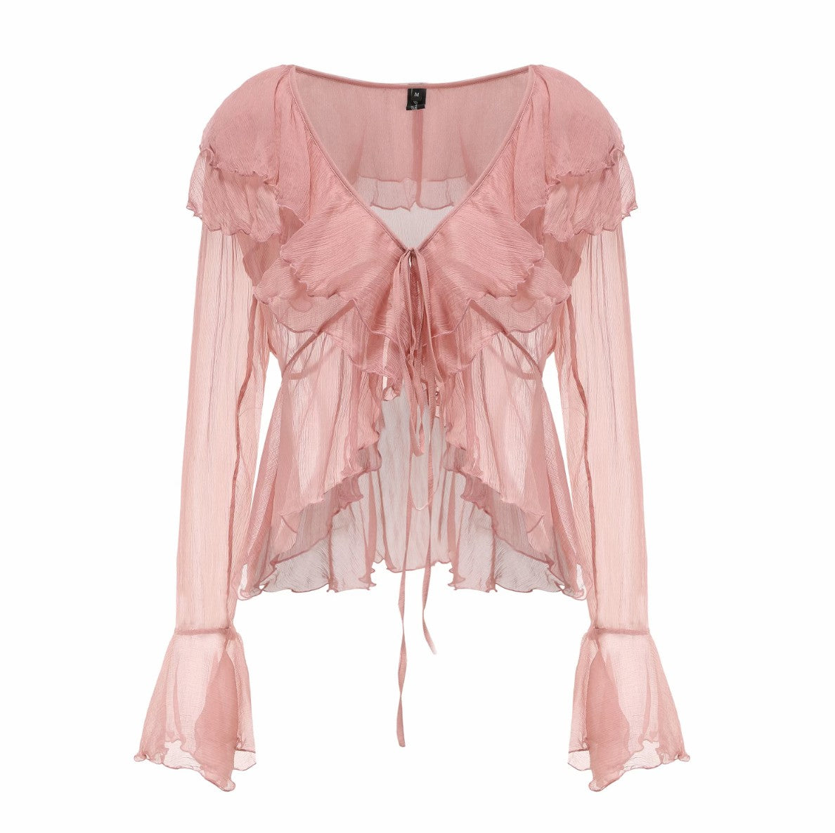Nana Jacqueline Gabriella Cardigan Top: Pink Cardigan Top for Date Night Pink