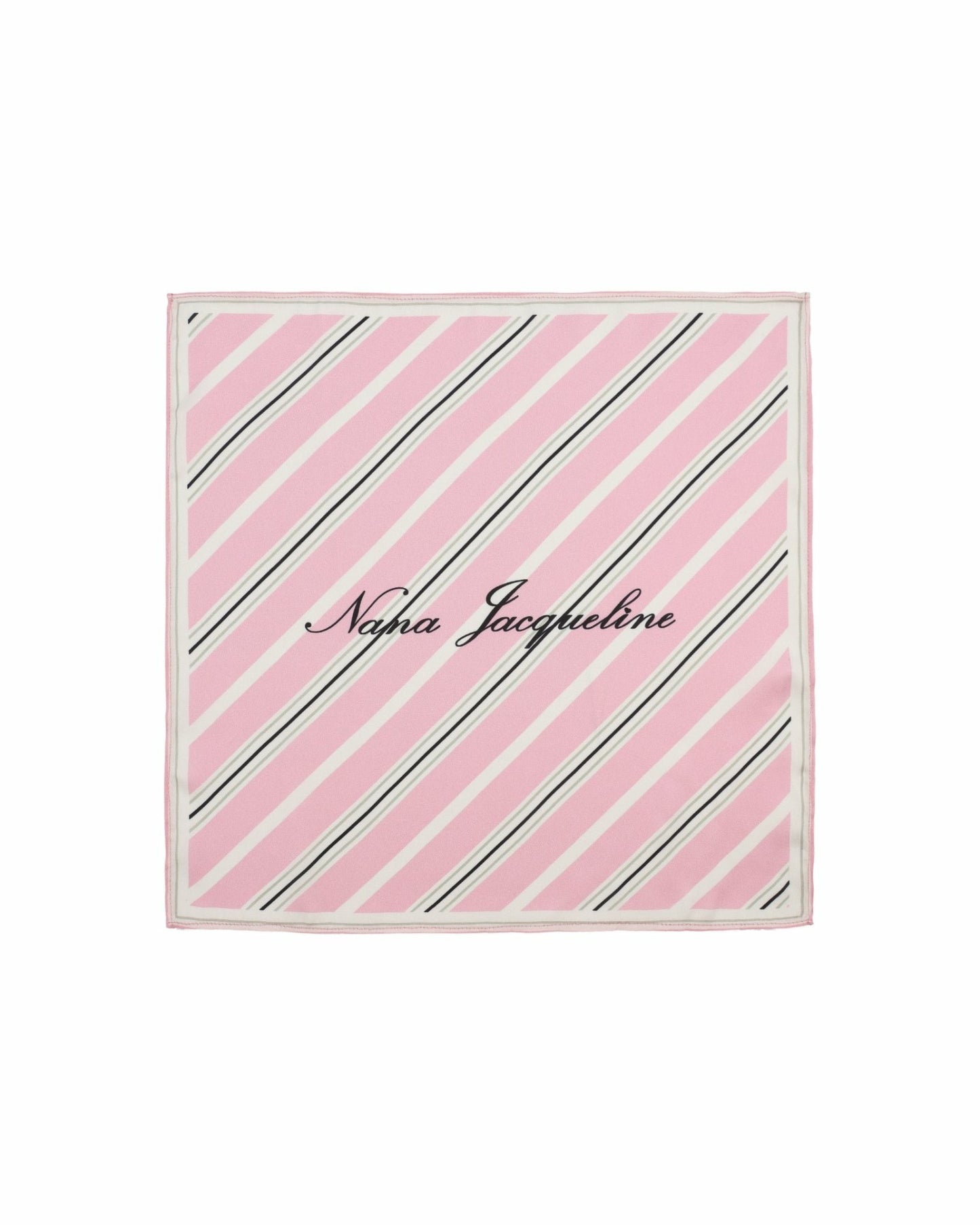 Nana Jacqueline Bridget Pocket Square: Pink Pocket Square for Country Club Brunch Pink