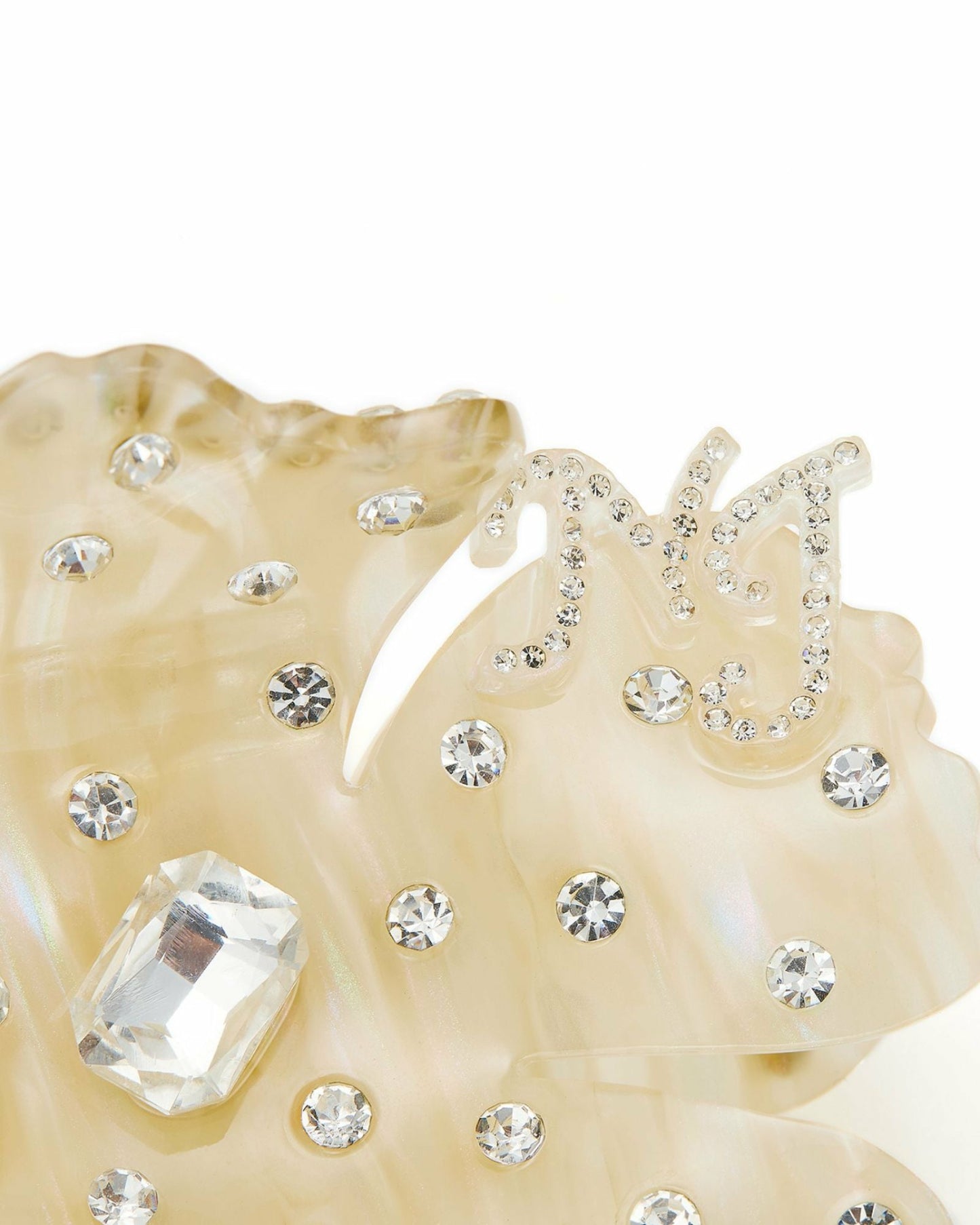 Nana Jacqueline Flora Hairclip: Yellow Hair Clip for Garden Party Yellow