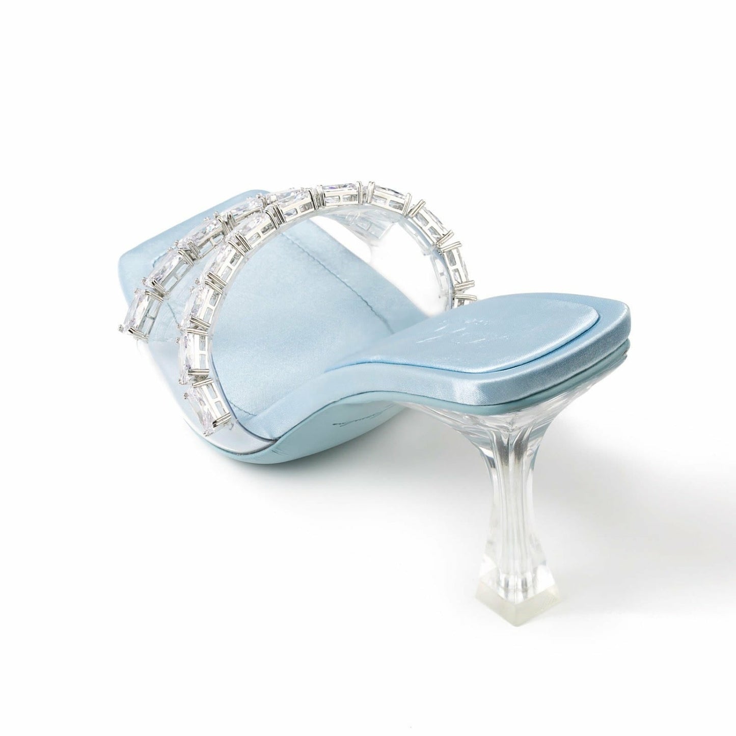 Nana Jacqueline Blue Bellah Sandals: Blue Sandals for Cocktail Party Blue