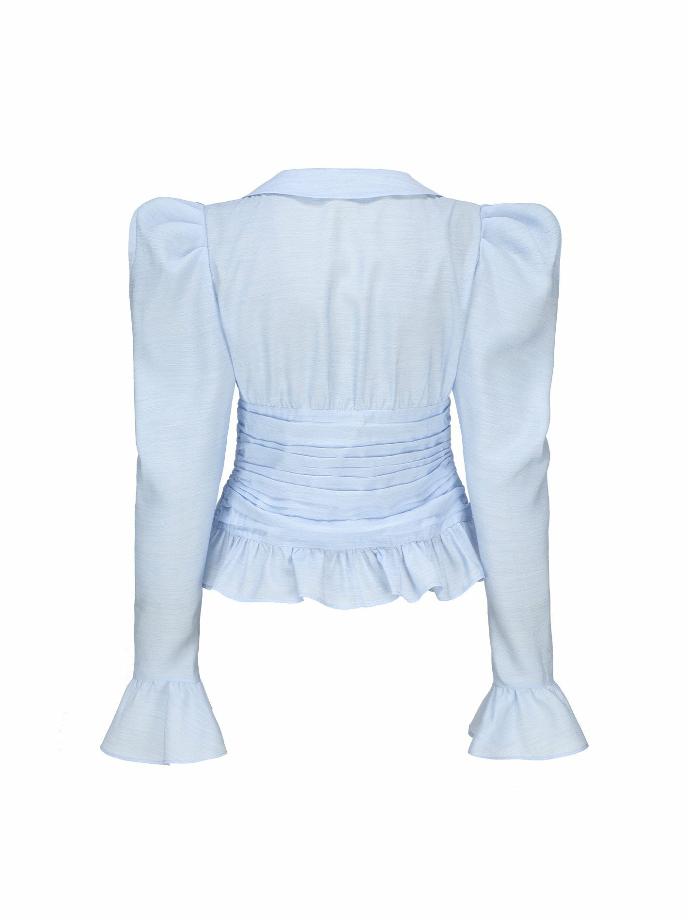 Nana Jacqueline Emilia Top: Blue Top for Brunch Blue