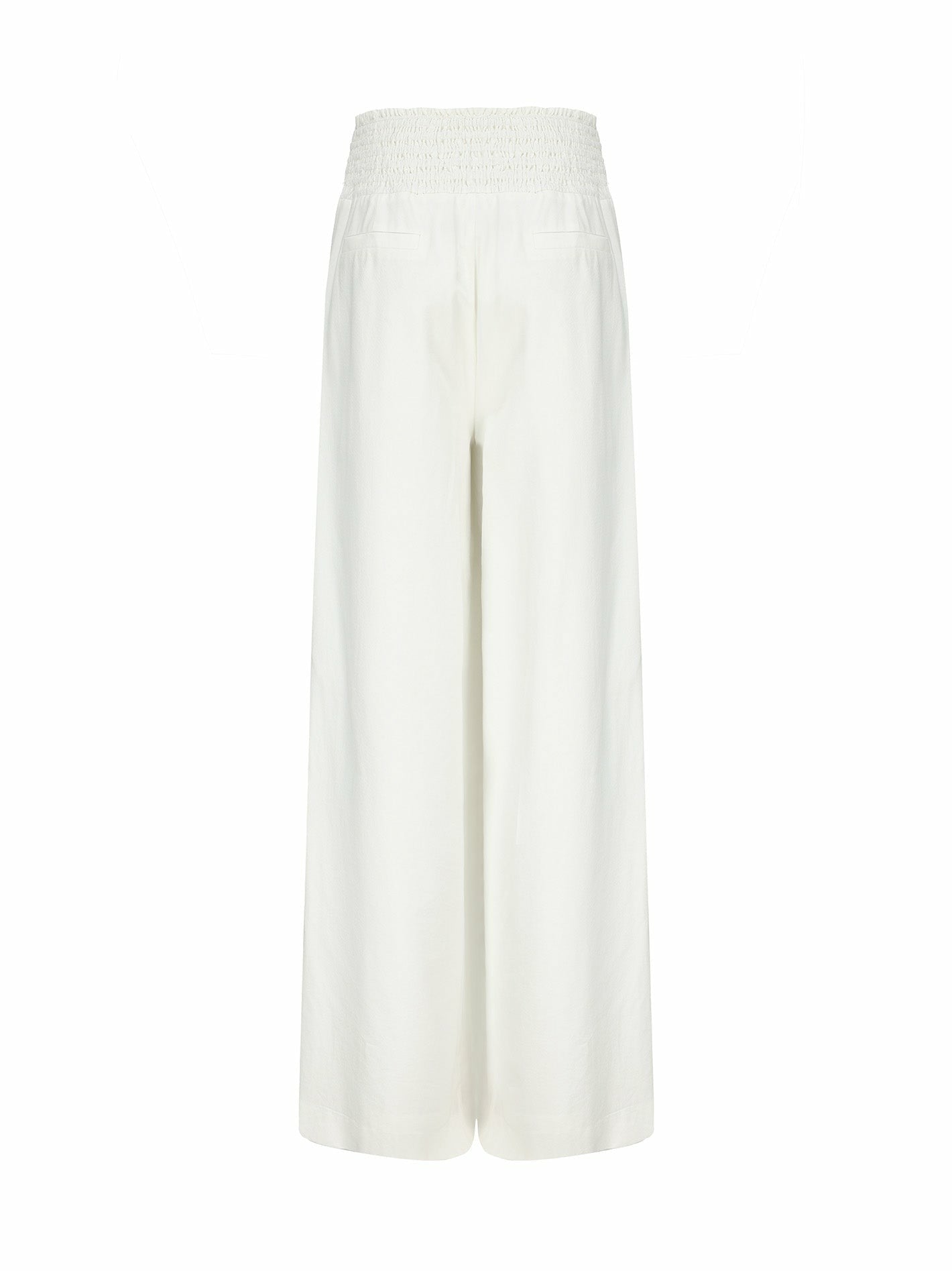 Nana Jacqueline Marina Pants: White Pants for Resort Brunch White