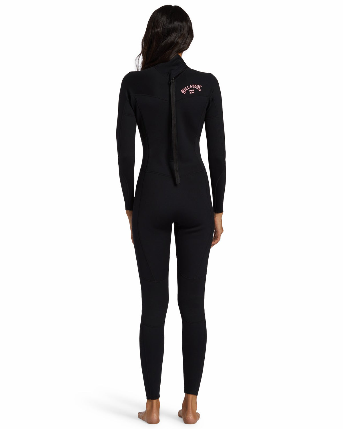 Billabong 3/2mm Foil Flatlock Back Zip Wetsuit - Black