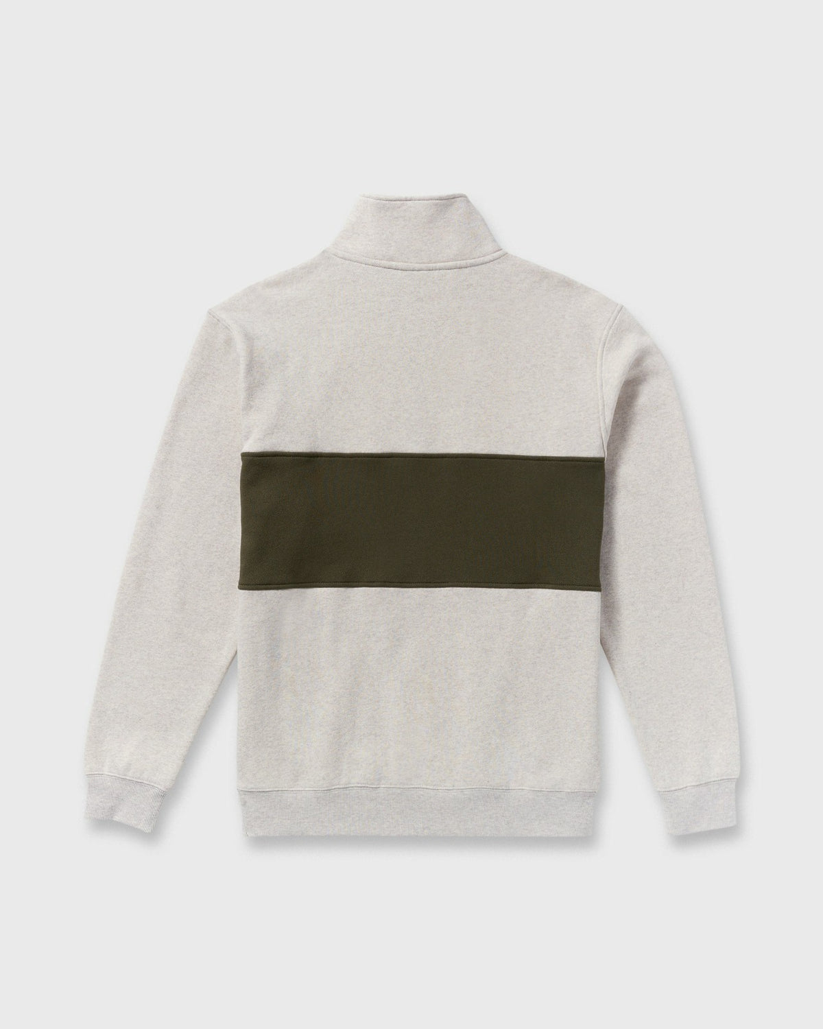 Billabong Bad Dog 3/4 Zip Mockneck Sweatshirt - Sand Htr
