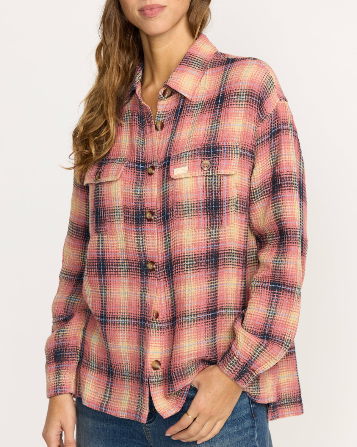 Billabong Big Bear Long Sleeve Shirt - Mountain Rose