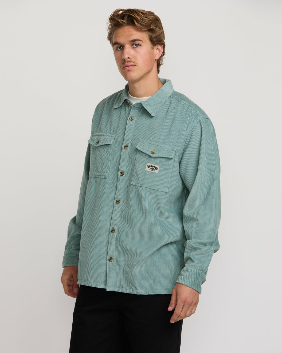 Billabong Bong Days Long Sleeve Shirt - Washed Blue