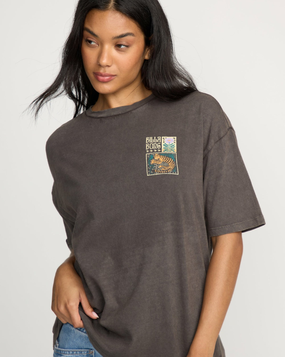 Billabong Daydream Away T-Shirt - Off Black