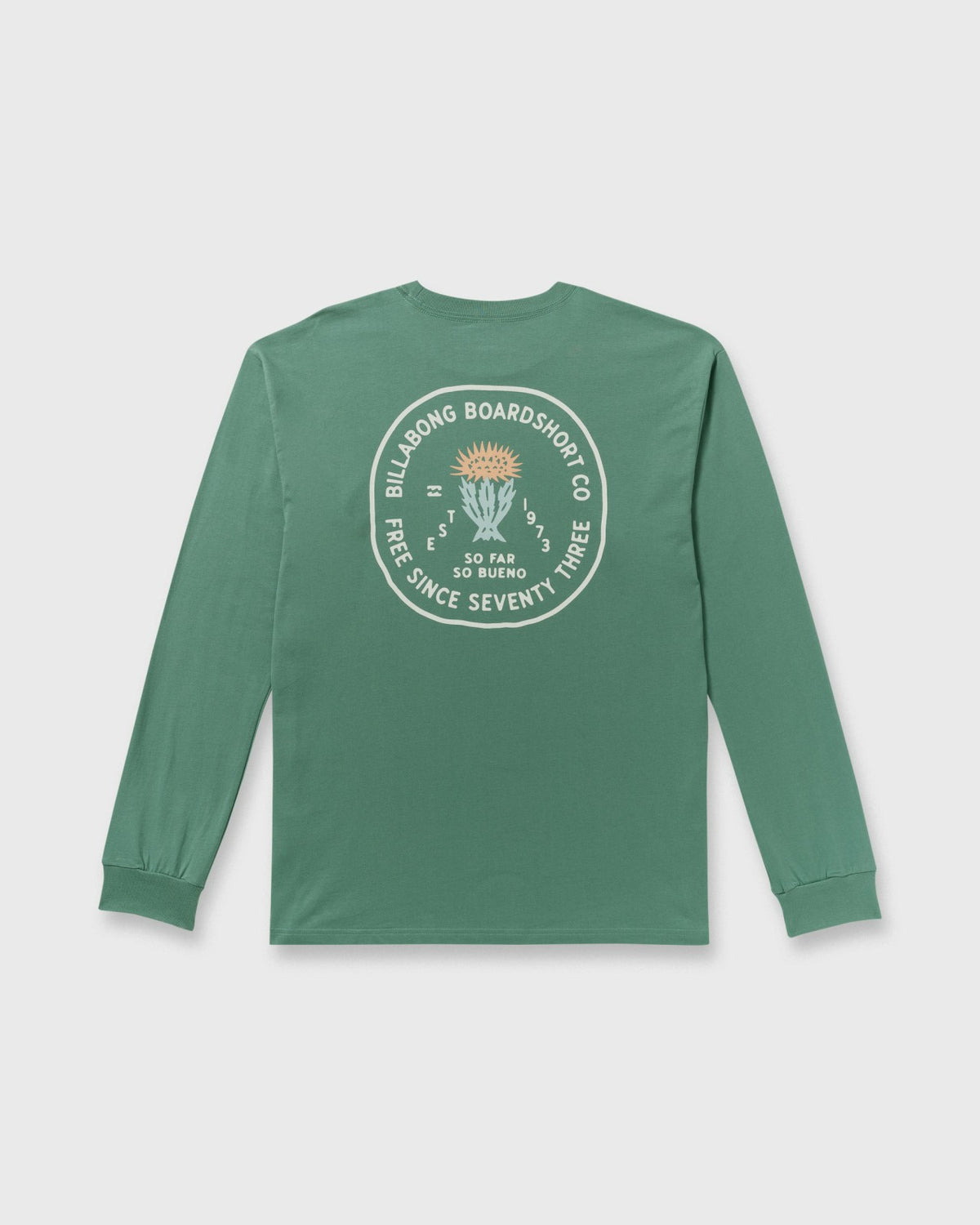 Billabong Desert Flower Regular Long Sleeve T-Shirt - Sage Green
