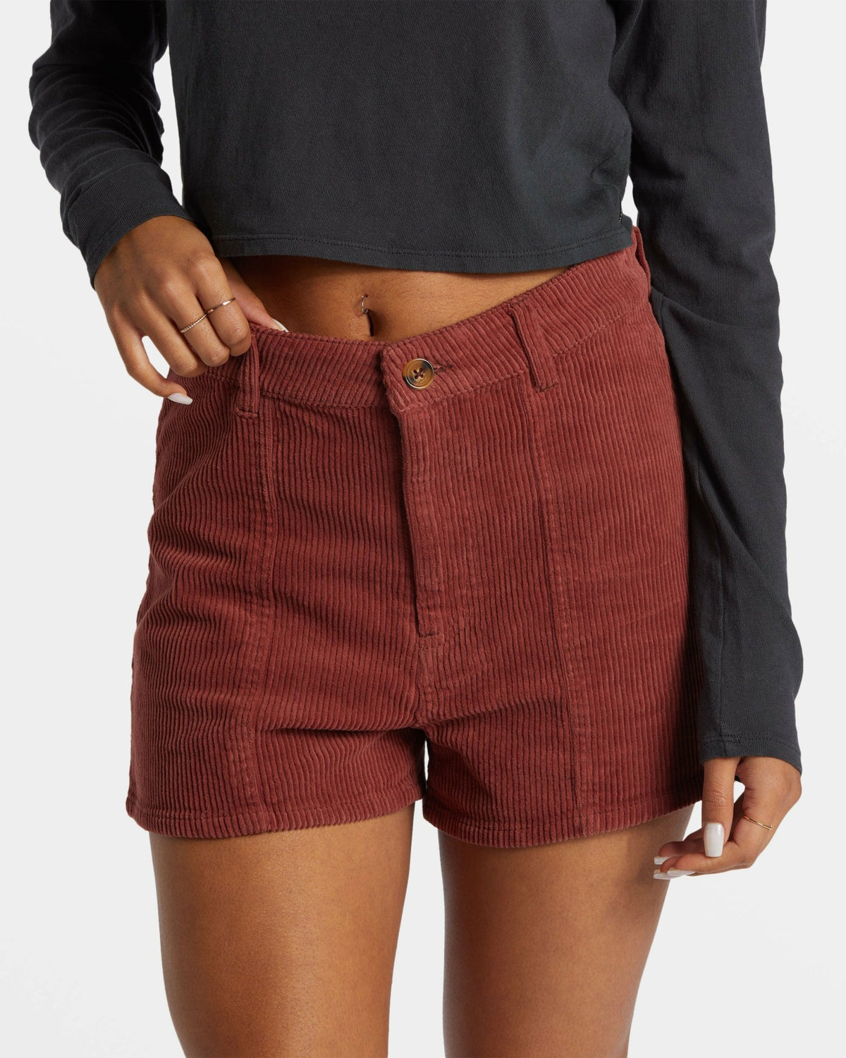 Billabong Free Fall Corduroy Shorts - Choc Chip
