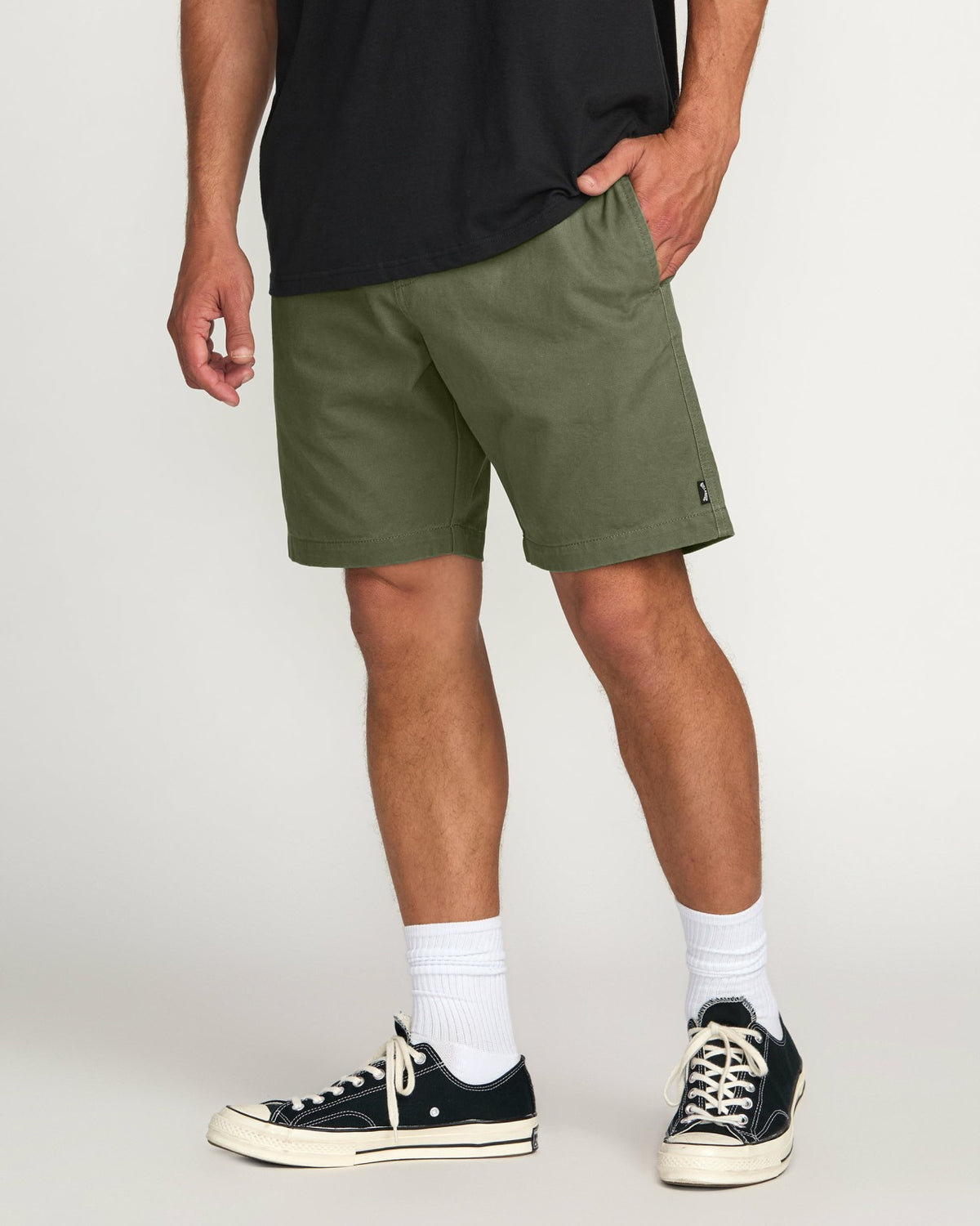 Billabong Larry Laybacks 19" Twill Shorts - Olive
