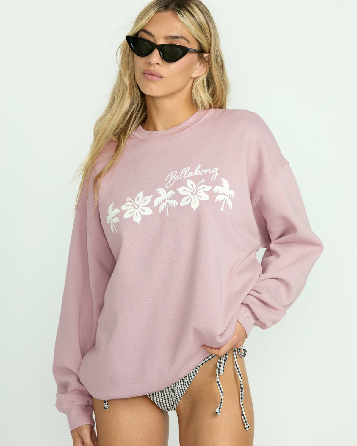 Billabong Ride In Crew Sweatshirt - Haze
