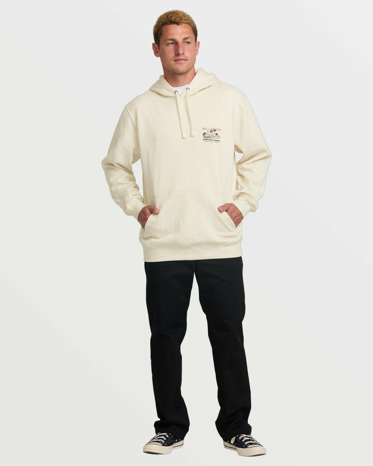 Billabong Short Sands Pullover Sweatshirt - Desert Sand Heather