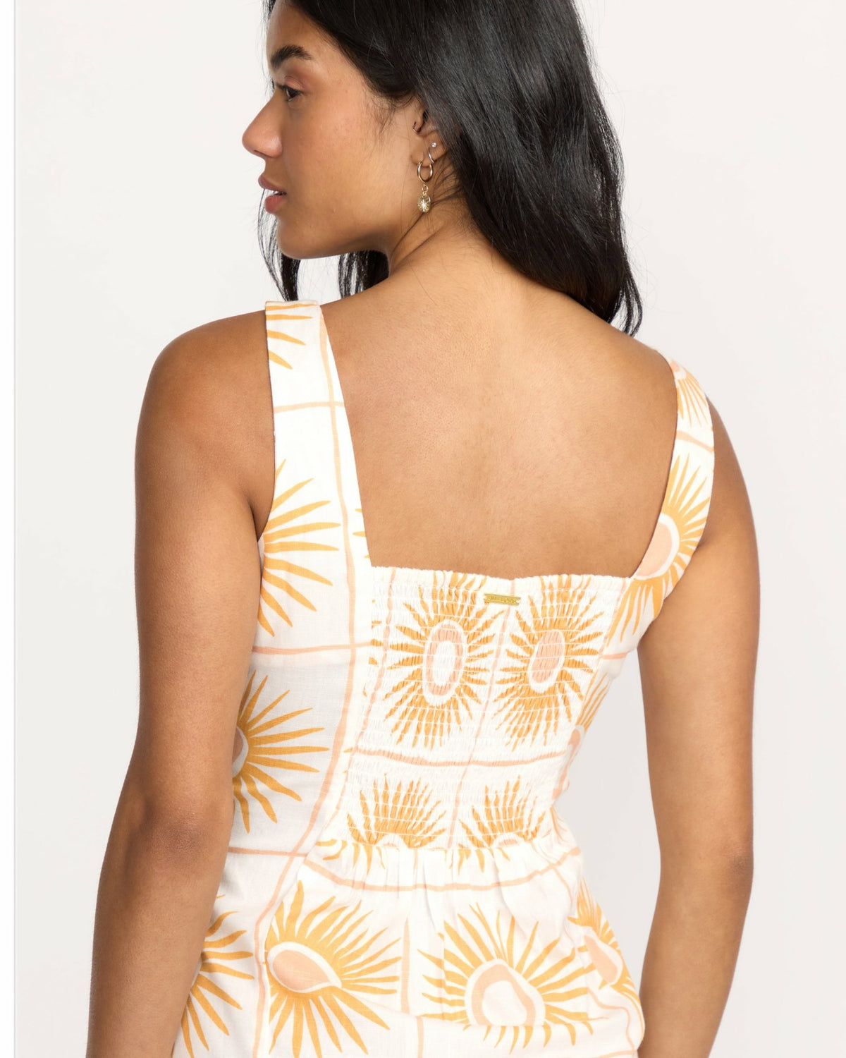 Billabong Sunlit Sky Mini Dress - Salt Crystal