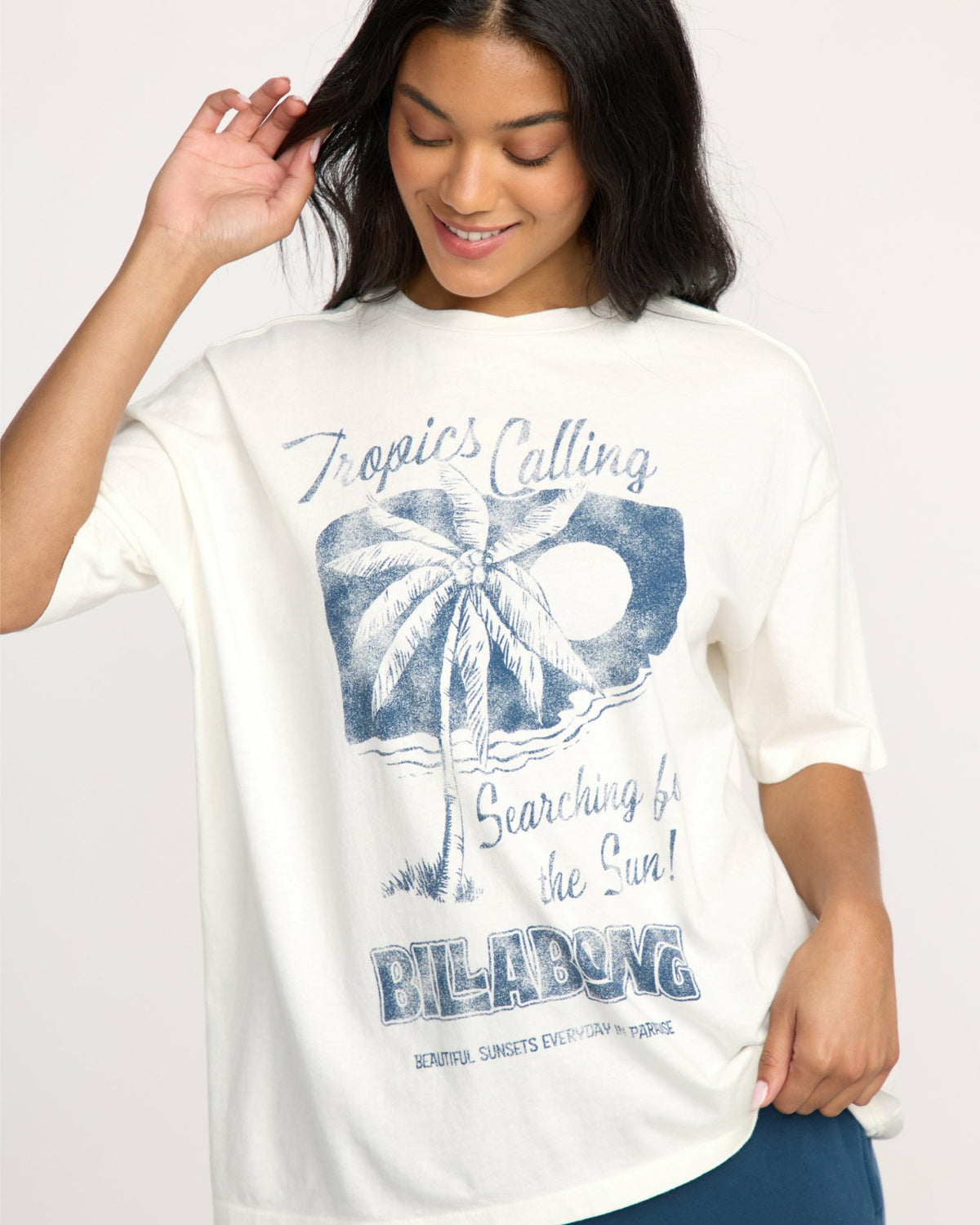 Billabong This Sunny Time T-Shirt - Salt Crystal