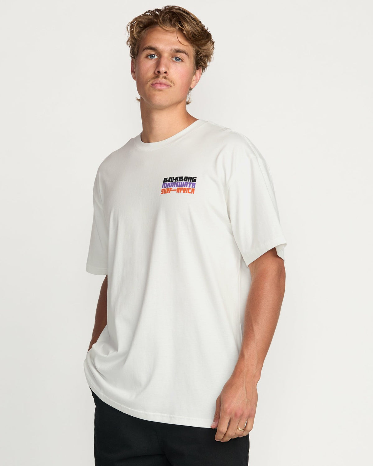 Billabong Billabong x Mami Wata Time Before Memory Regular Tee - Off White