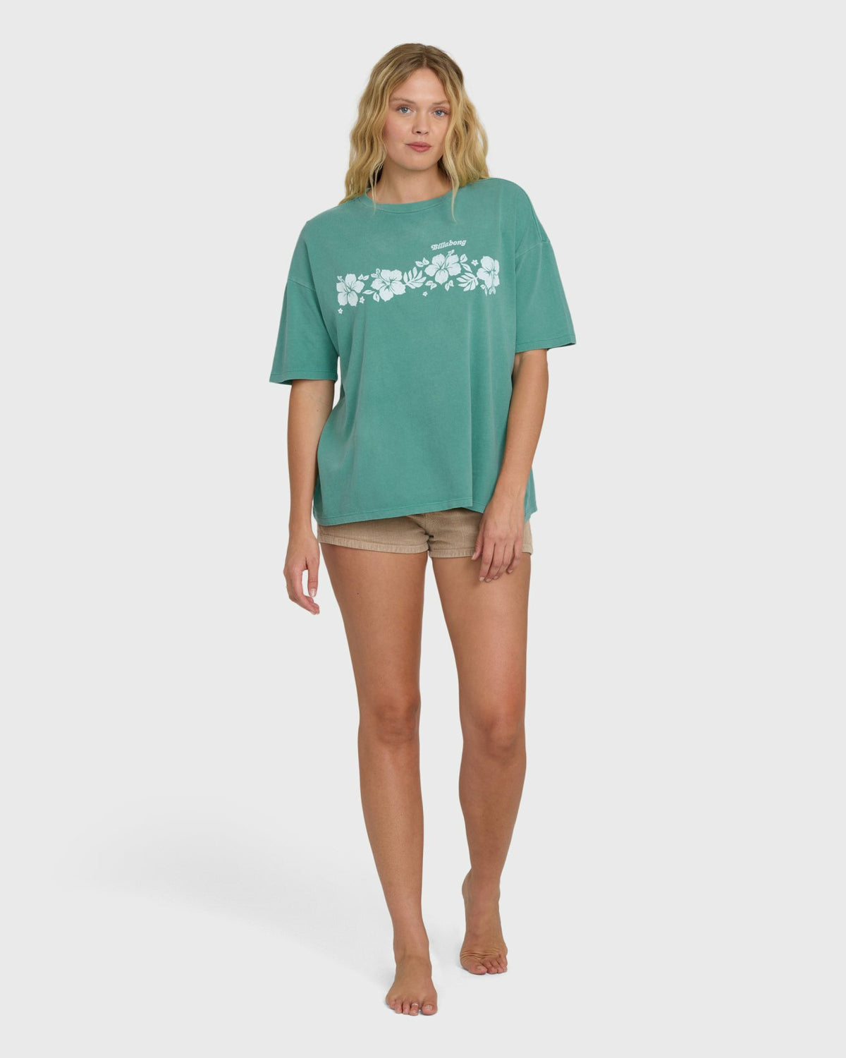 Billabong Make It Tropical Short Sleeve T-Shirt - Island Green