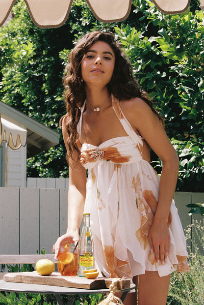 Nana Jacqueline Arabella Dress: Floral Mini Dress for Garden Party Floral